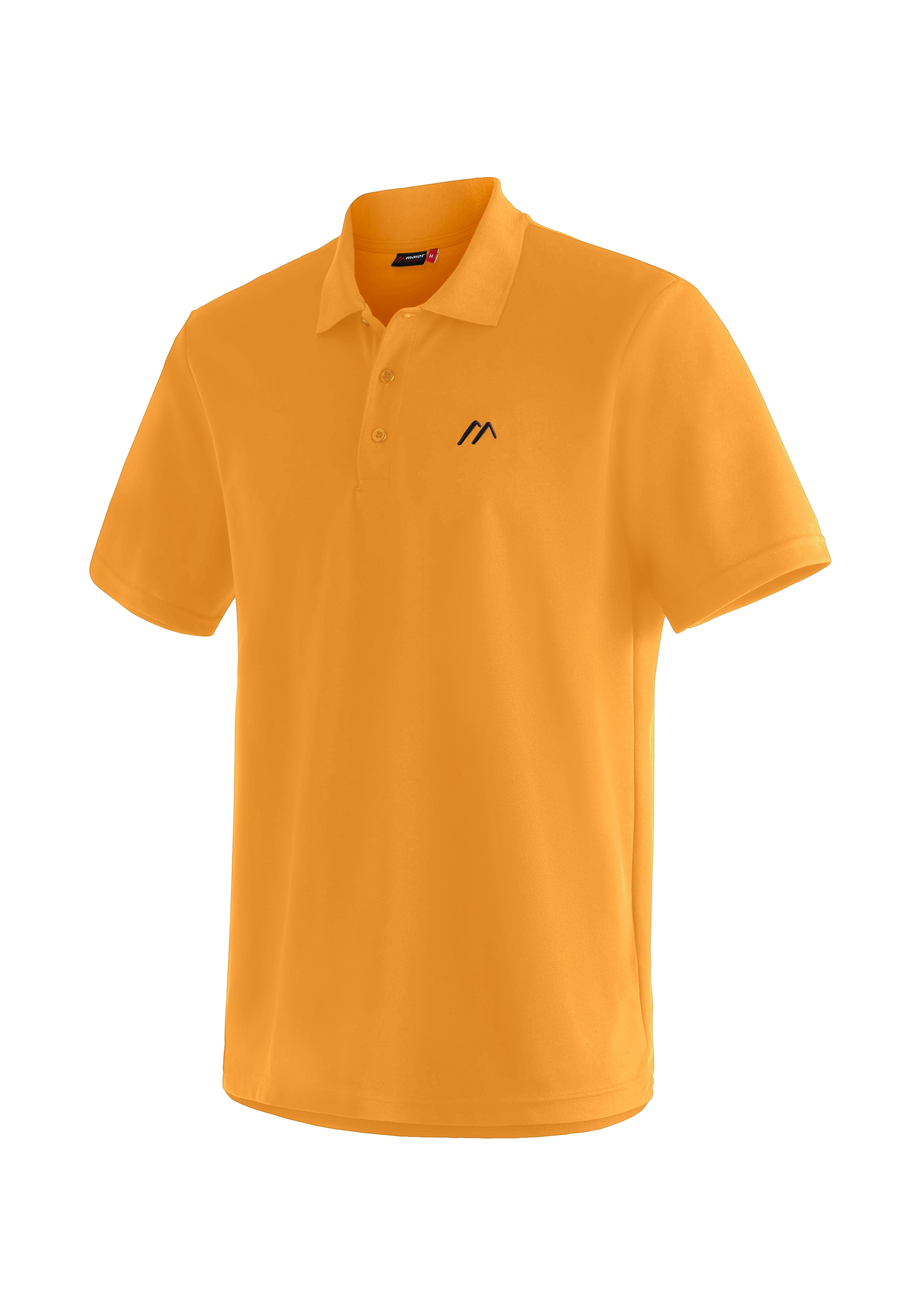 Maier Sports Funktionsshirt »Ulrich«, Herren Poloshirt, kurzarm Freizeit-Shirt mit Hemdkragen, Reg. Fit