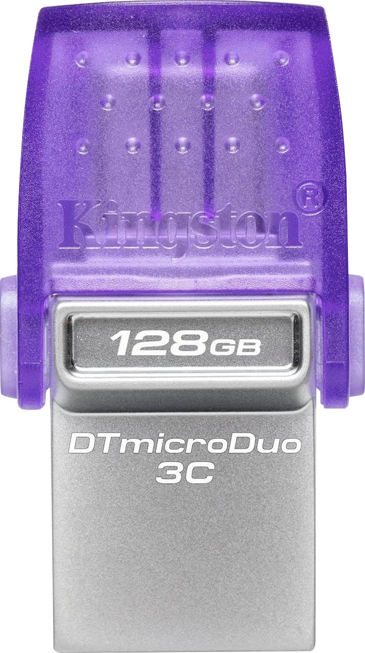 USB-Stick »DATATRAVELER® MICRODUO™ 3C 128GB«, (USB 3.2 Lesegeschwindigkeit 200 MB/s)