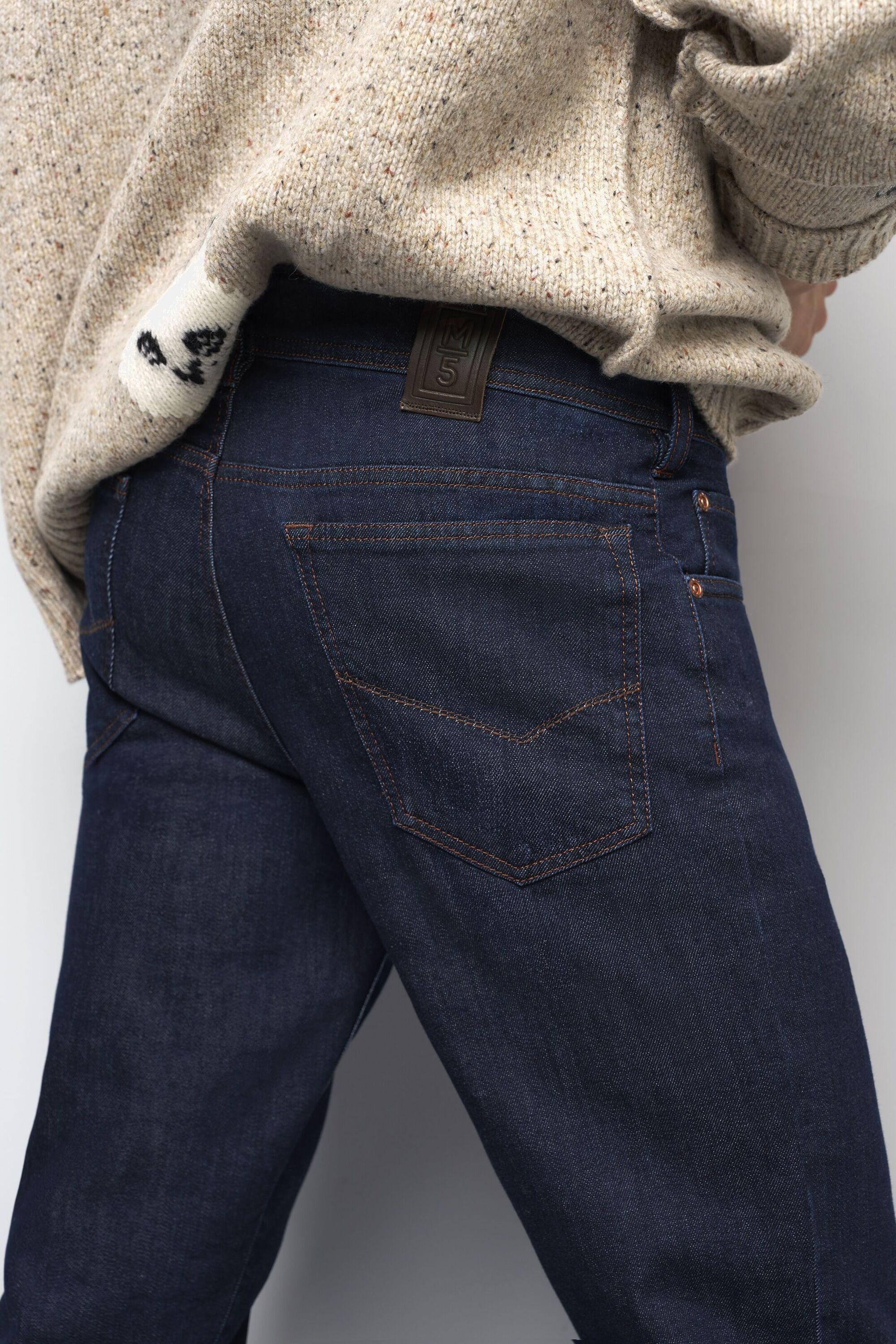 MEYER 5-Pocket-Jeans »STRETCH FIVE POCKET DENIM« M5 Five STRETCH FIVE POCKET DENIM