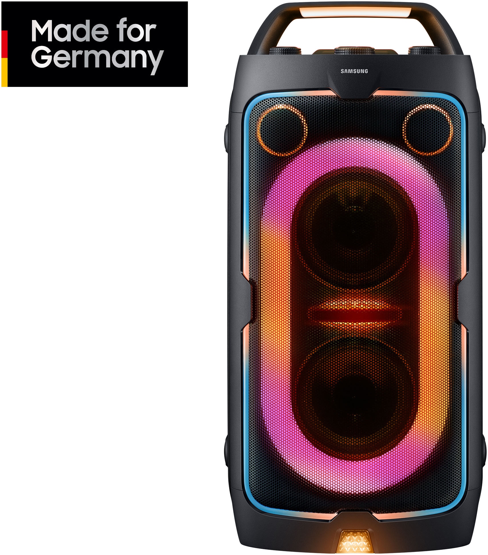 SAMSUNG Party-Lautsprecher "Sound Tower MX-ST40F (2025)", B:30,3cm H:62cm T:31cm, bunt, Lautsprecher