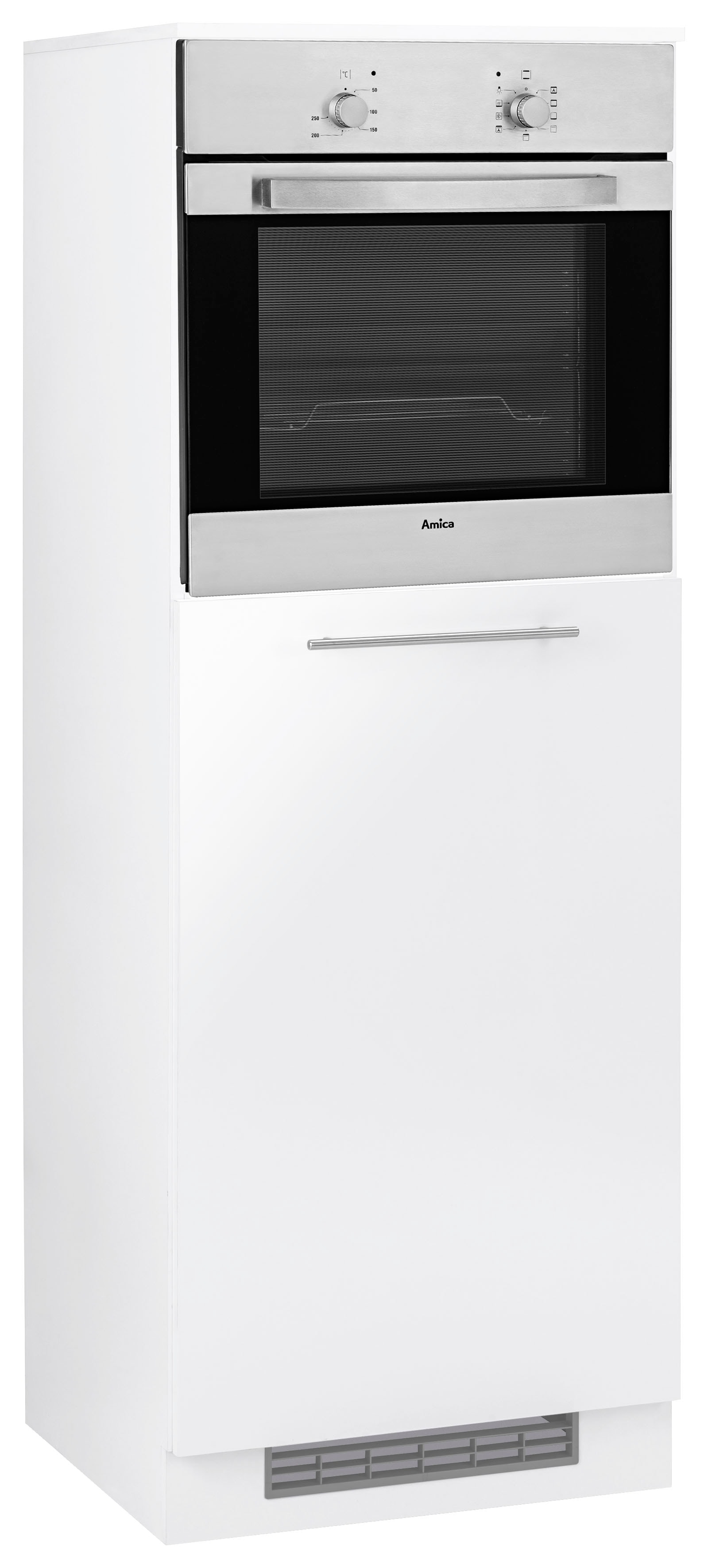 wiho Küchen Backofen/Kühlumbauschrank "Flexi2" Breite/Höhe: 60/165 cm