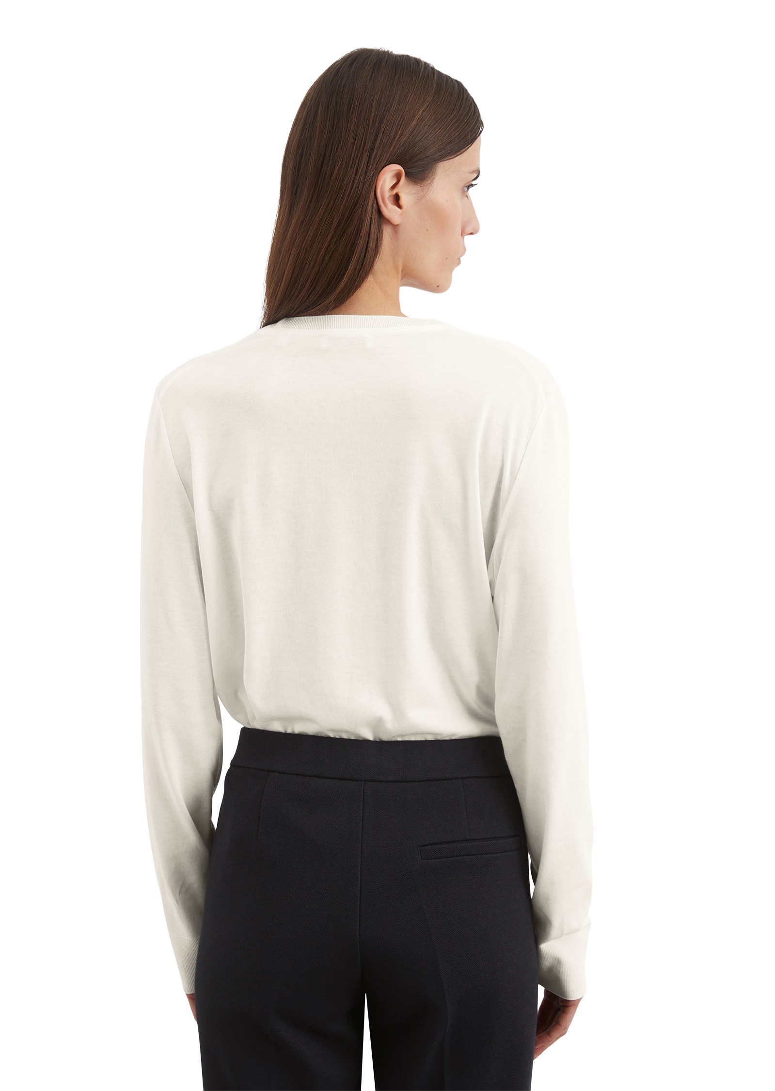 Marc O'Polo Langarmshirt »aus TENCEL™ Lyocell-Baumwolle-Mix«