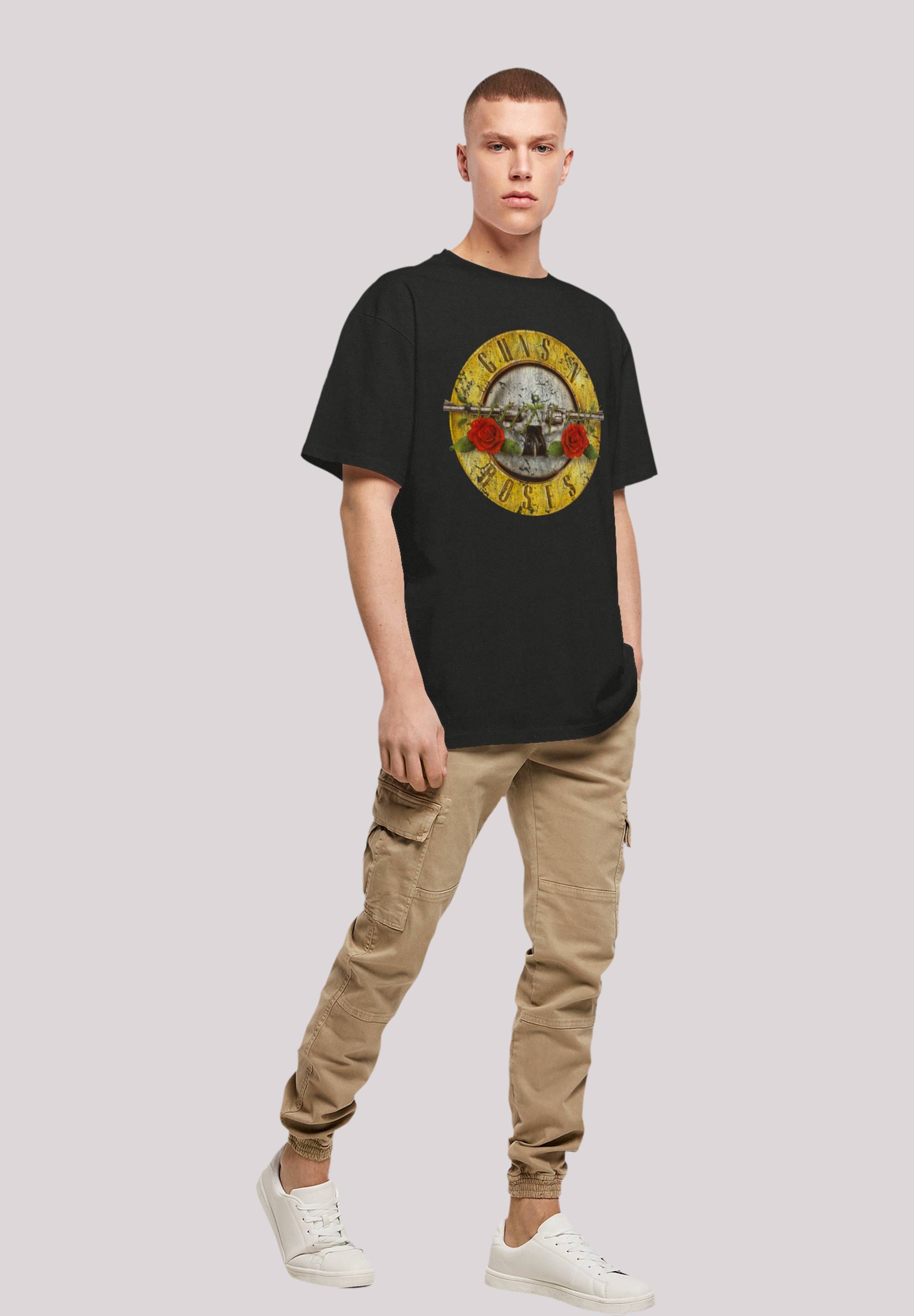 F4NT4STIC T-Shirt »Guns 'n' Roses Vintage Logo Black«, Premium Qualität