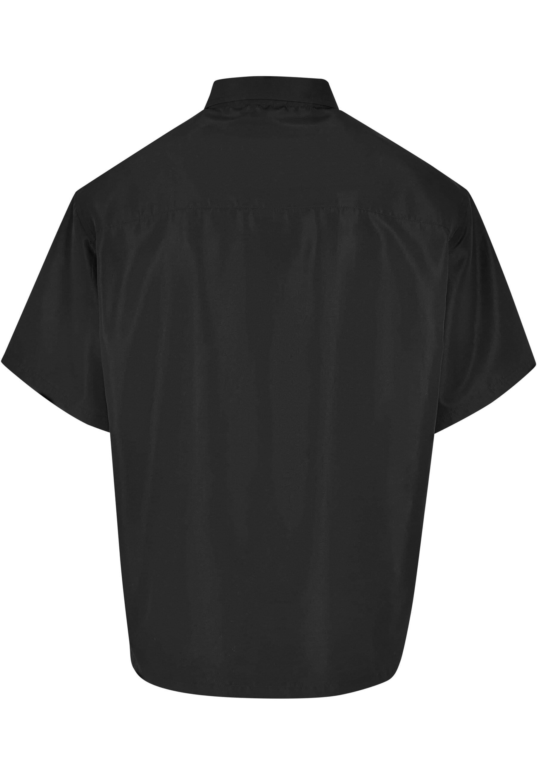 URBAN CLASSICS Langarmhemd »Urban Classics Herren Recycled Nylon Shirt«, (1 tlg.)