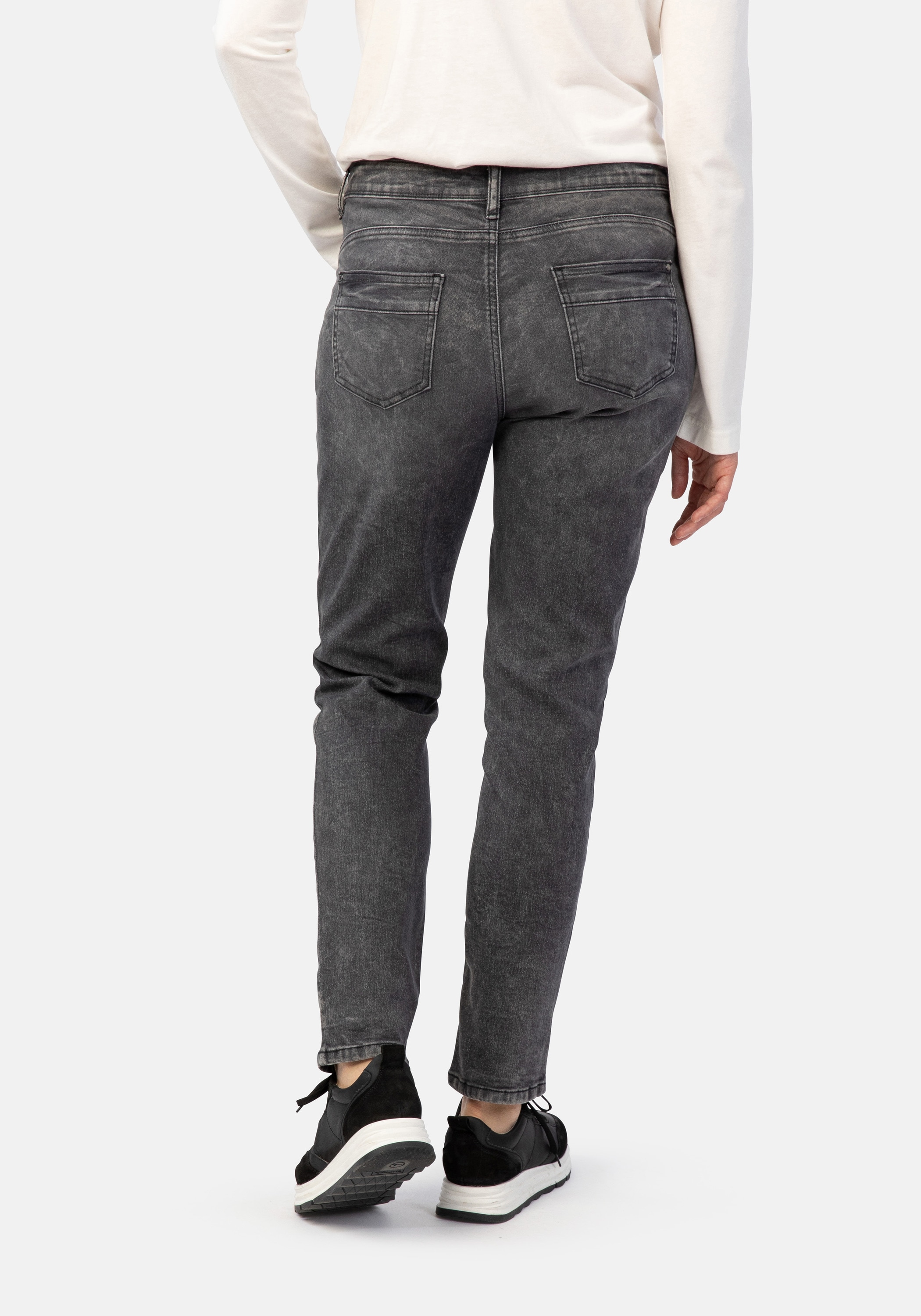 STOOKER WOMEN Boyfriend-Jeans »Davos Denim used Boyfriend Fit«, Jeans Boyfriend Fit Casual Denim Lässige Passform für Damen
