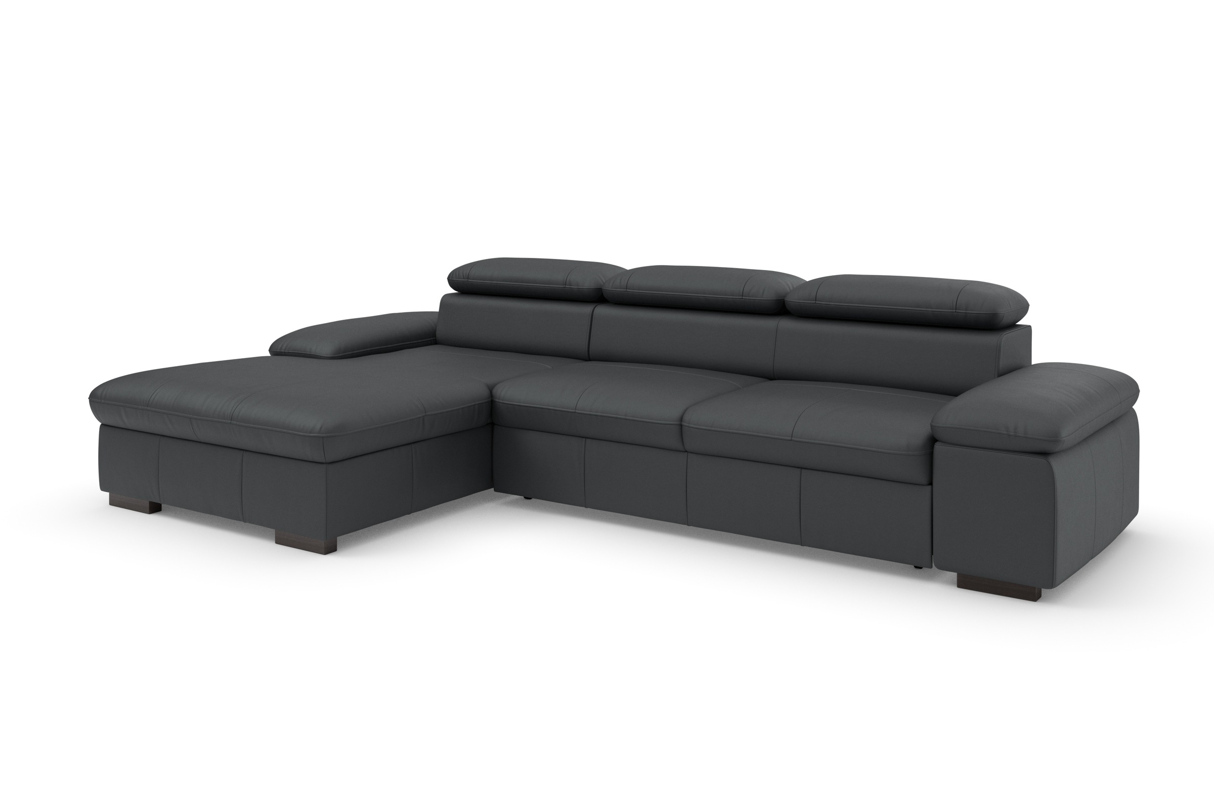 Home affaire Ecksofa »Alberto L-Form«, mit Kopfteilverstellung, wahlweise mit Bettfunktion
