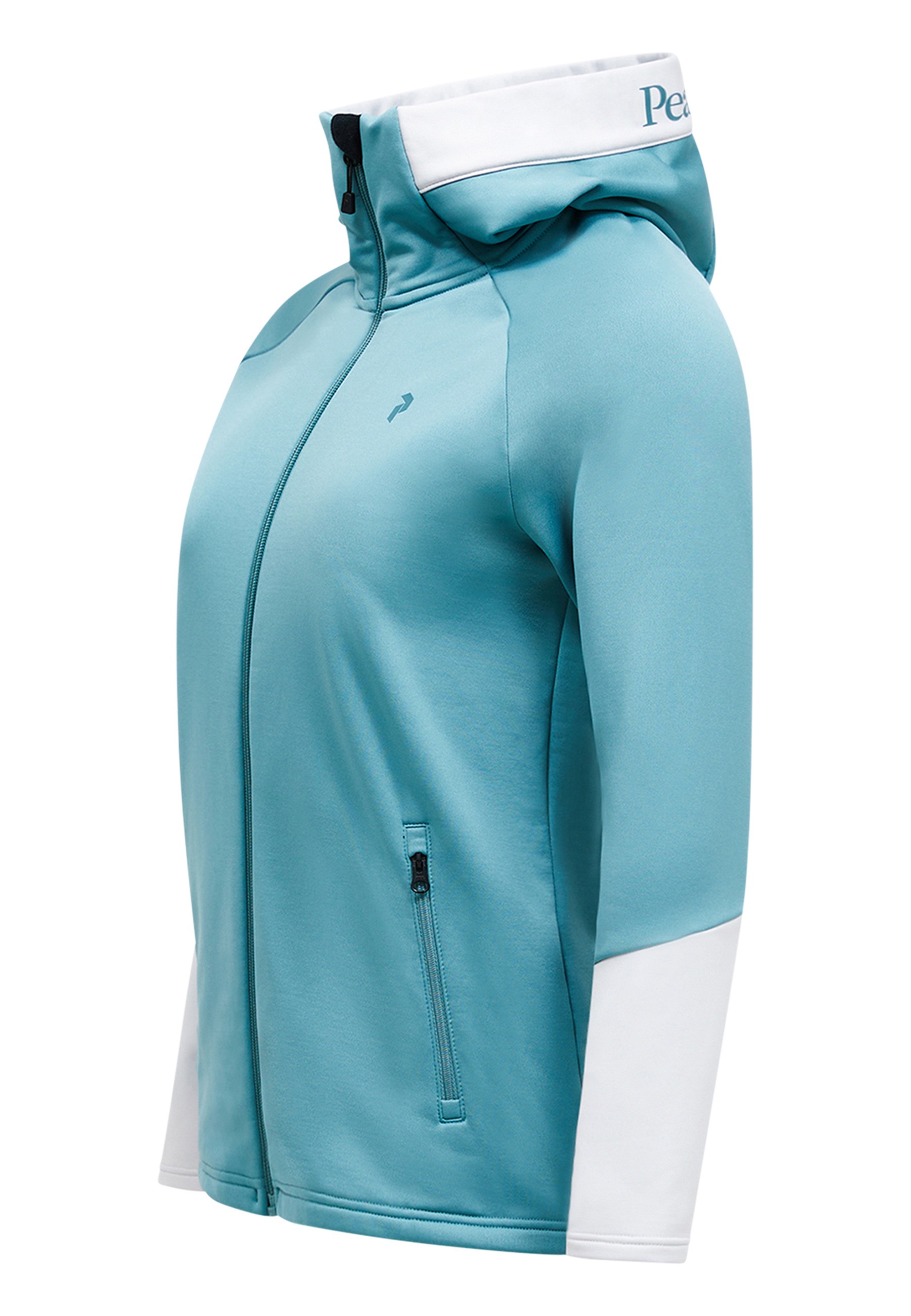 Peak Performance Fleecejacke »W Rider Essentials Midlayer Zip Hood« mit sportivem Design