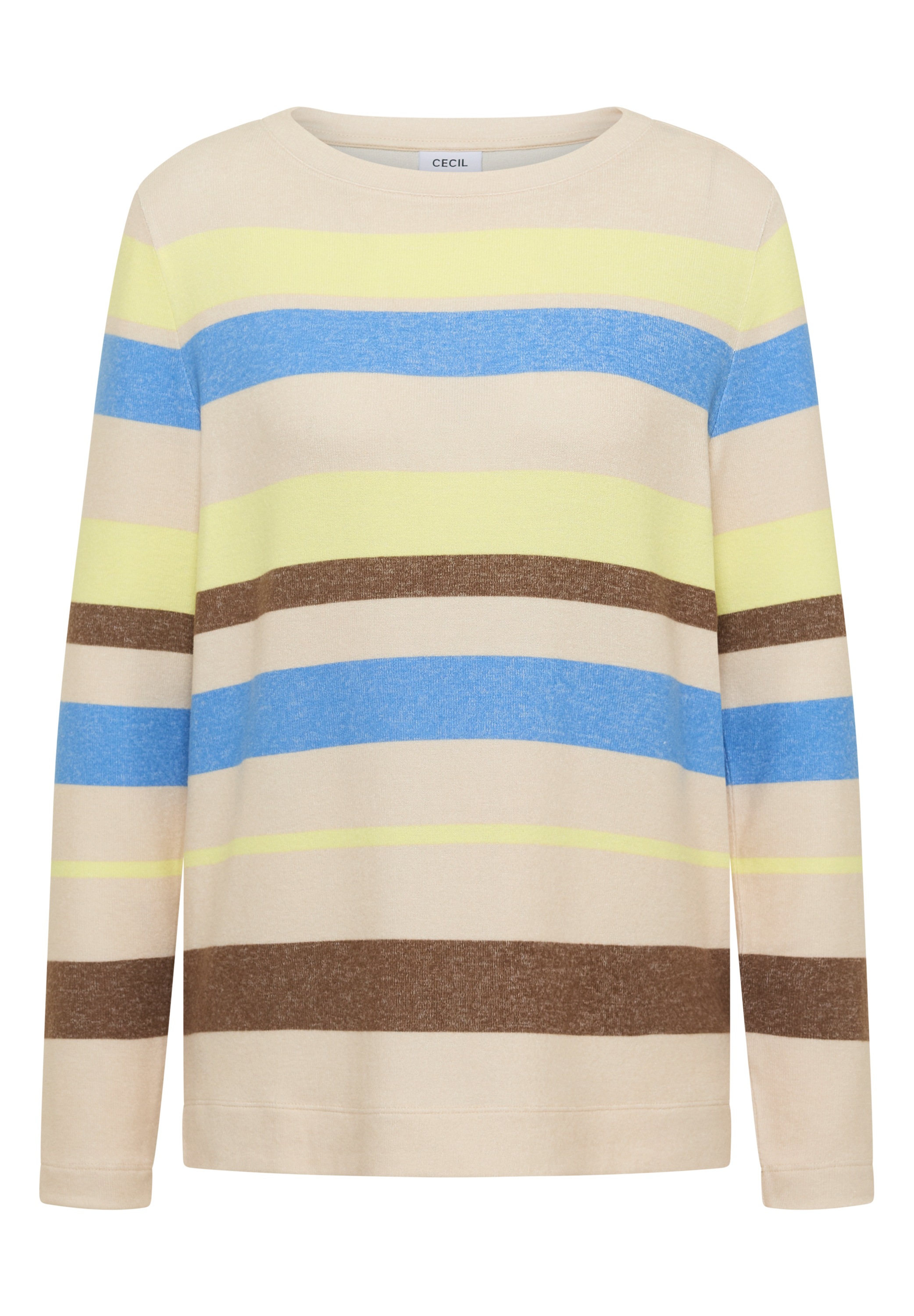 Cecil Langarmshirt aus strecthigem Viskosematerial