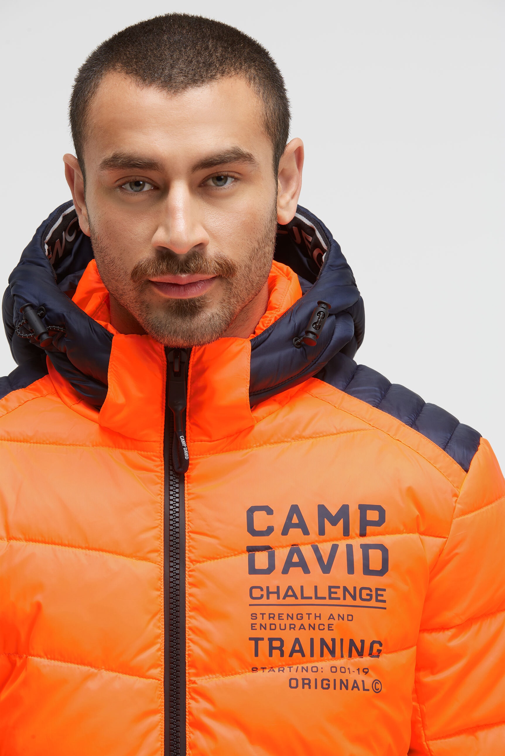 CAMP DAVID Winterjacke, mit Kapuze, mit abtrennbarer Kapuze
