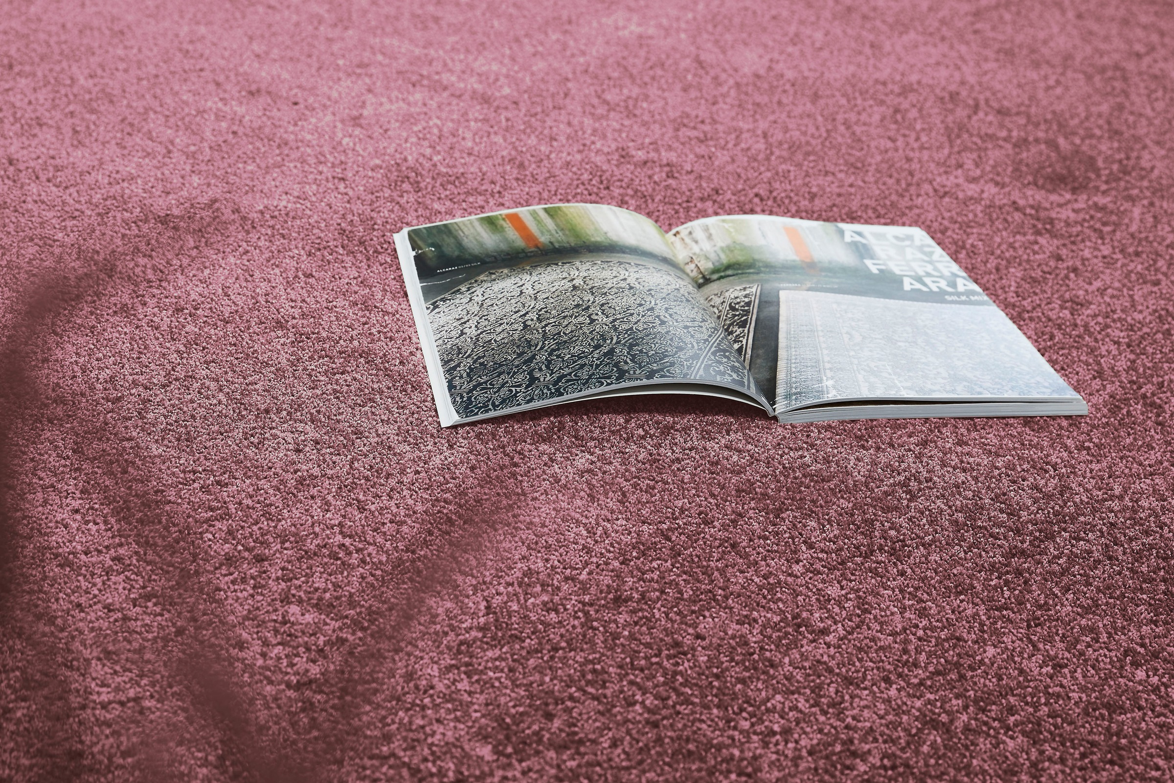 Andiamo Teppichboden »Portland, Velours, Made in Netherlands«, rechteckig, 11 mm Höhe, Uni Farben, Breite 400 cm, Wohnzimmer, strapazierfähig, pflegeleicht