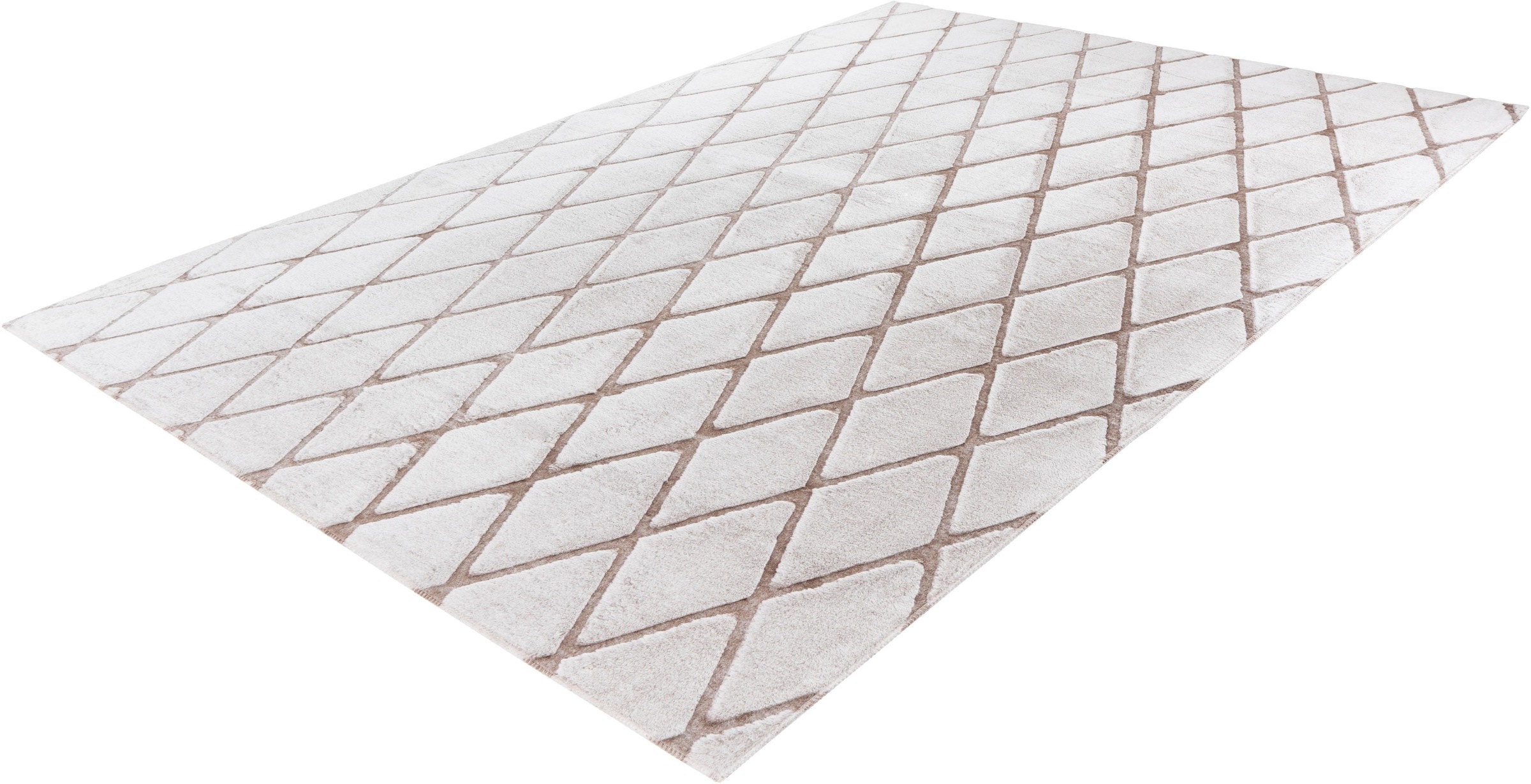 Thumbnail - me gusta Teppich "Vivica 200" rechteckig 20 mm Höhe besonders weich durch Microfaser, Wohnzimmer