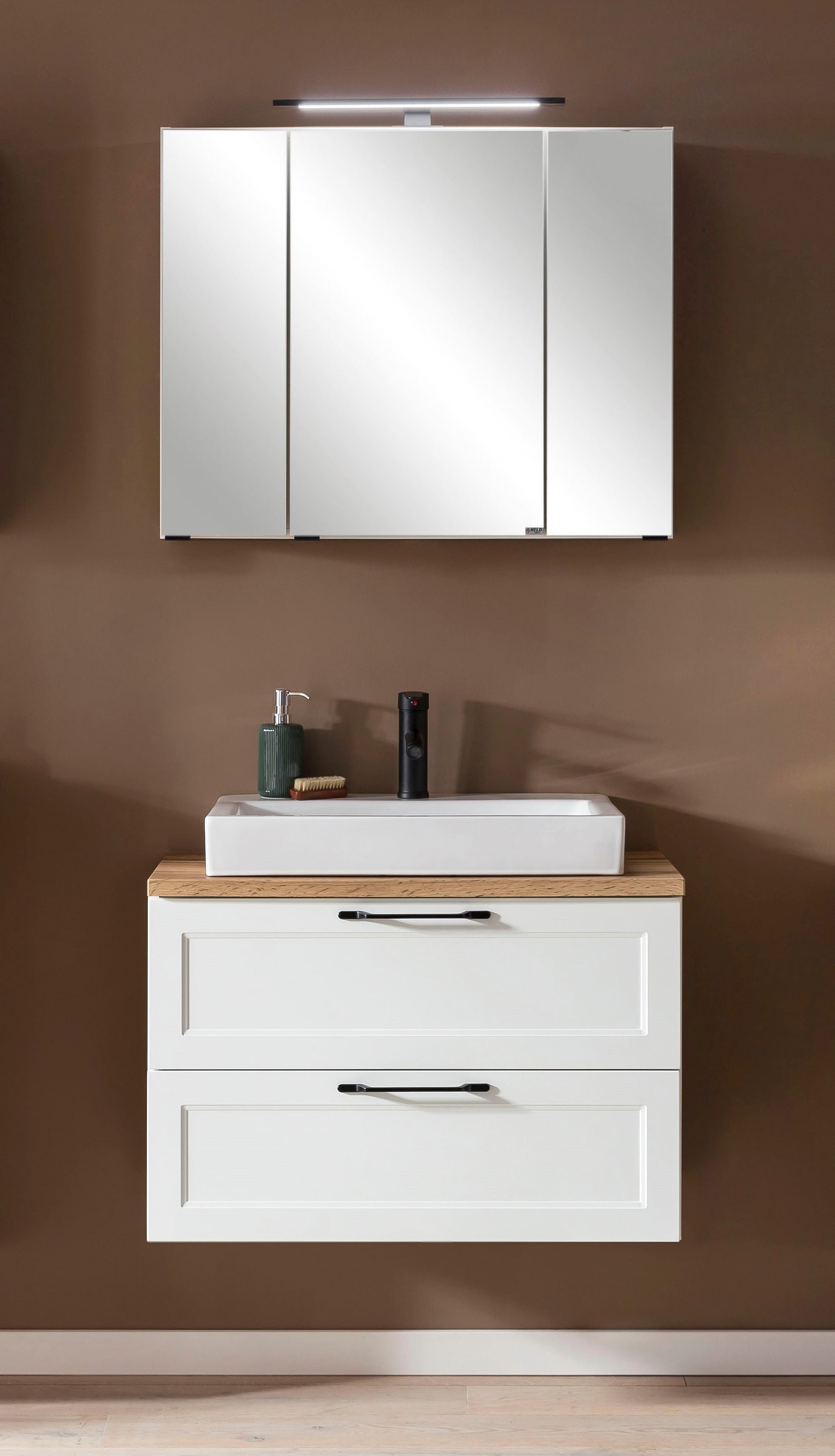 welltime Badmöbel-Set "Lana" Komplett-Set, 2 Stk. tlg. günstig online kaufen