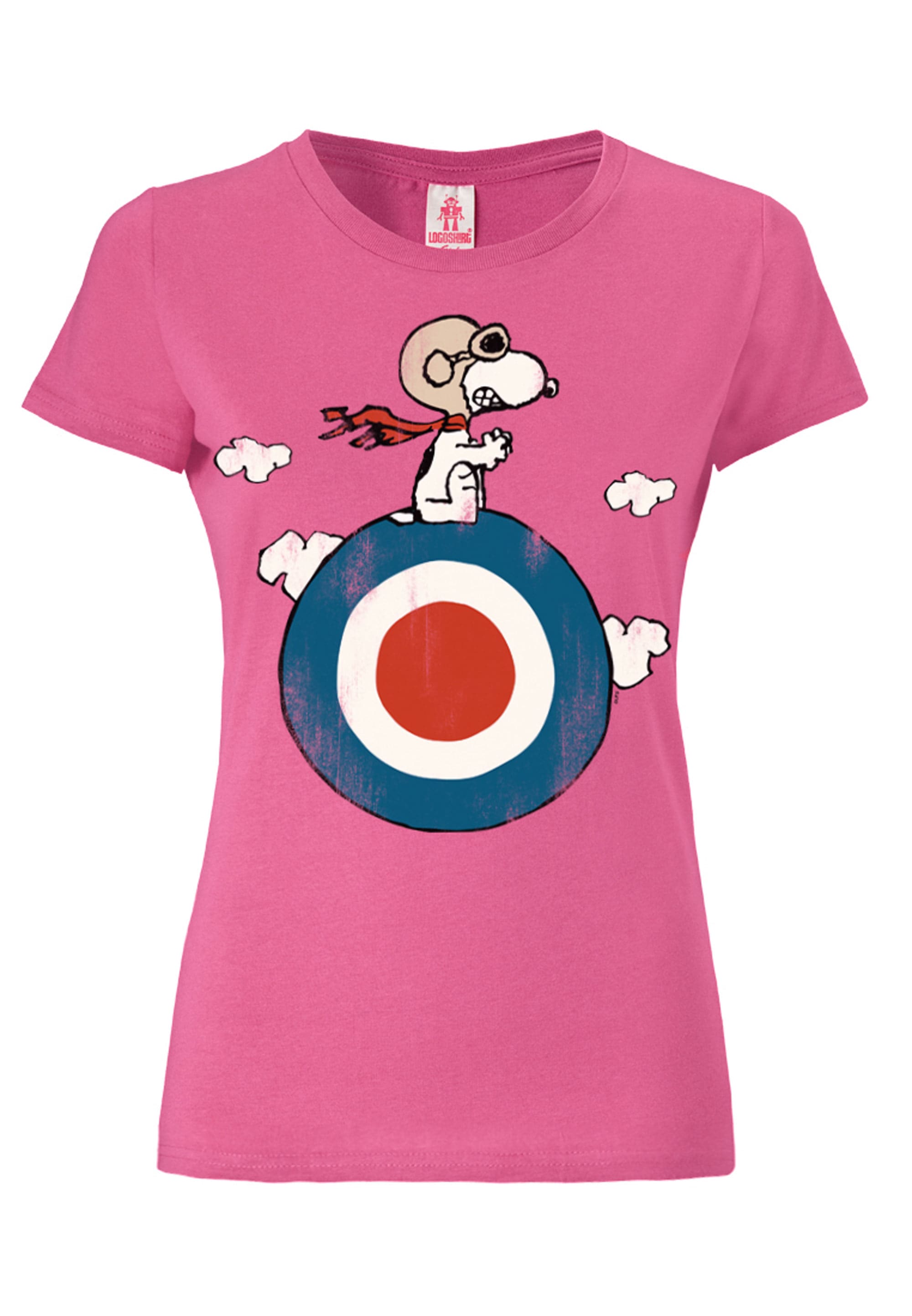 LOGOSHIRT »Peanuts | BAUR Snoopy«, Print - kaufen lizenziertem mit T-Shirt