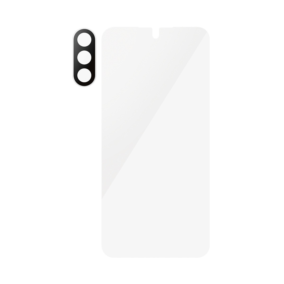 SAFE by PanzerGlass Displayschutzglas »2-in-1 Protection Ultra-Wide Fit Screen + Camera Lens Protection«, für Samsung Galaxy A56 5G, Displayschutzfolie, Schutzfolie, Bildschirmschutz, kratz- & stoßfest