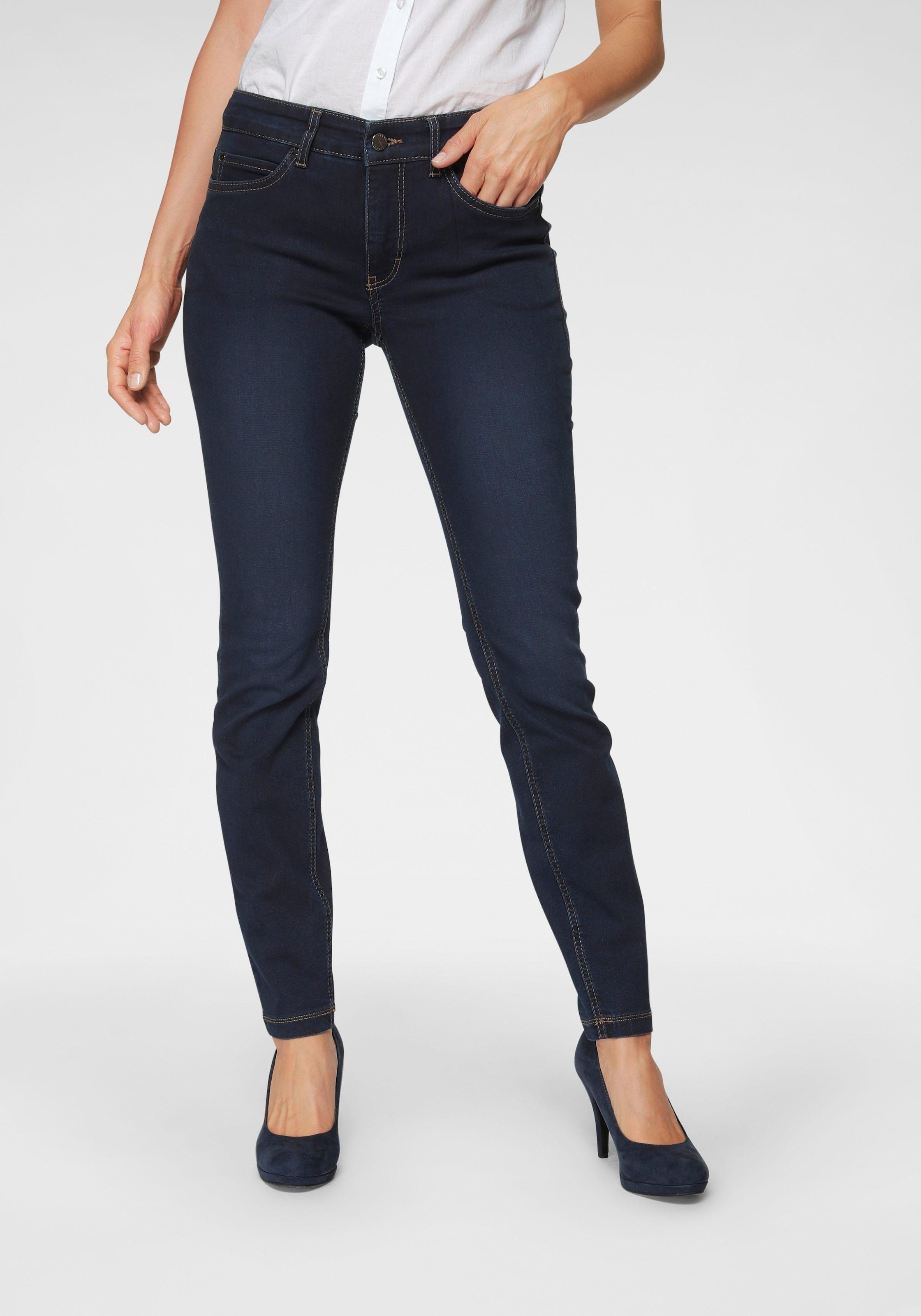 MAC Skinny-fit-Jeans "Dream Skinny", in hochelastische Qualität für den per günstig online kaufen