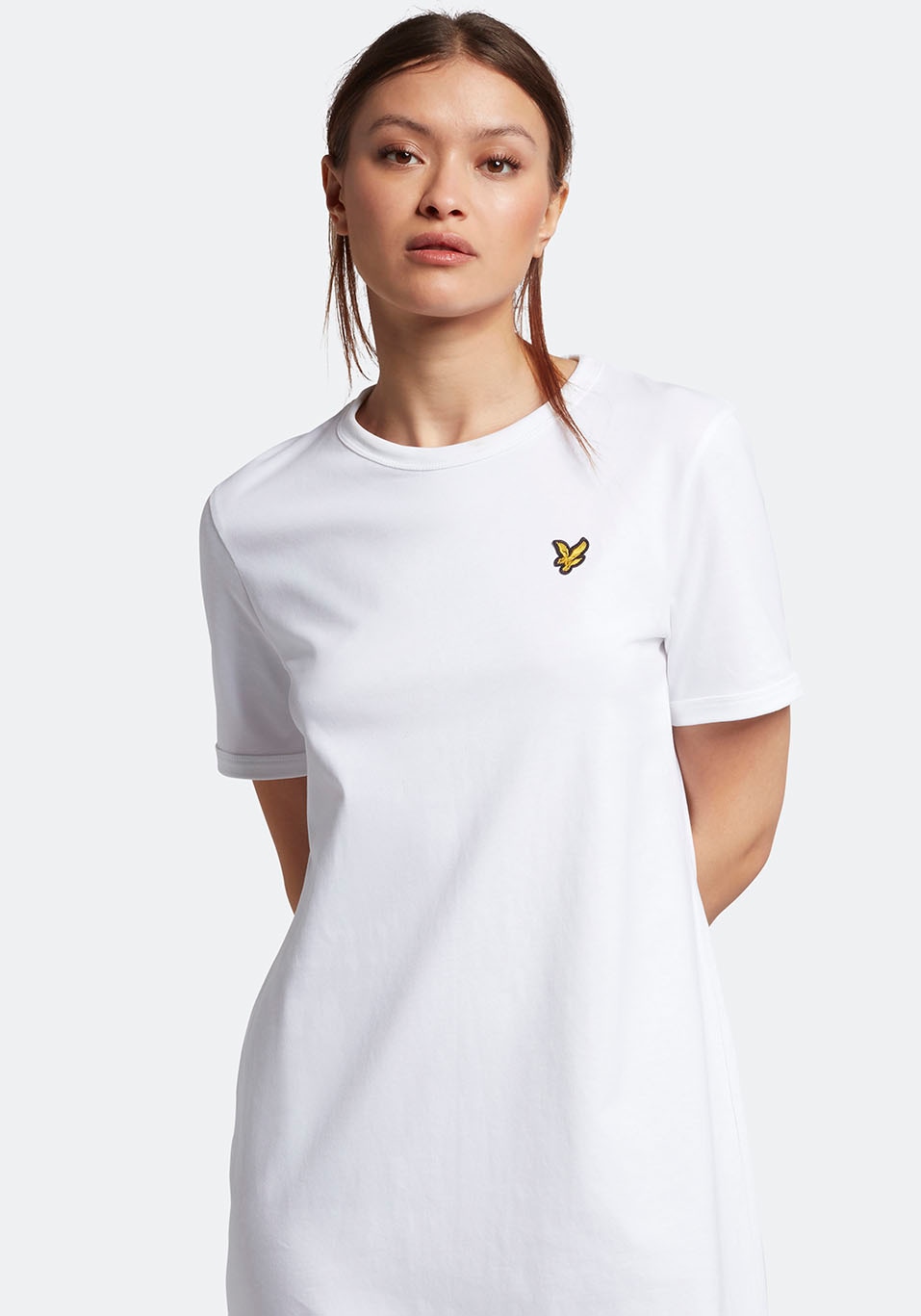 Lyle & Scott Lyle & Scott suknelė su Logostickerei ...