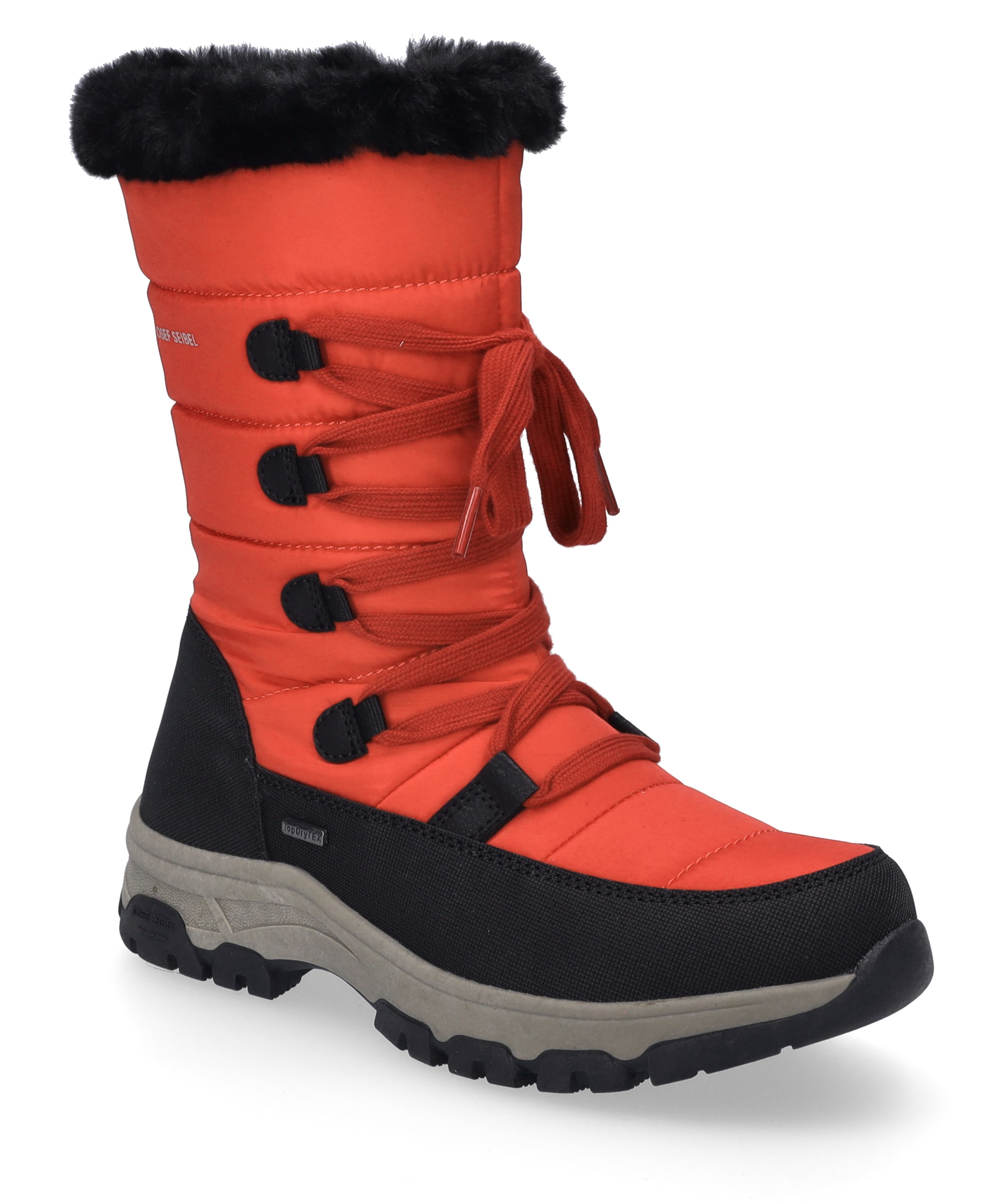 Josef Seibel Stiefel »Davos 51, schwarz-rot«