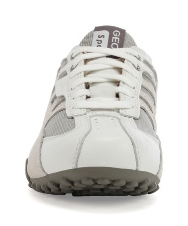 Geox Sneaker »UOMO SNAKE K«, mit stylischem Kontrastmuster, Freizeitschuh, Halbschuh, Schnürschuh