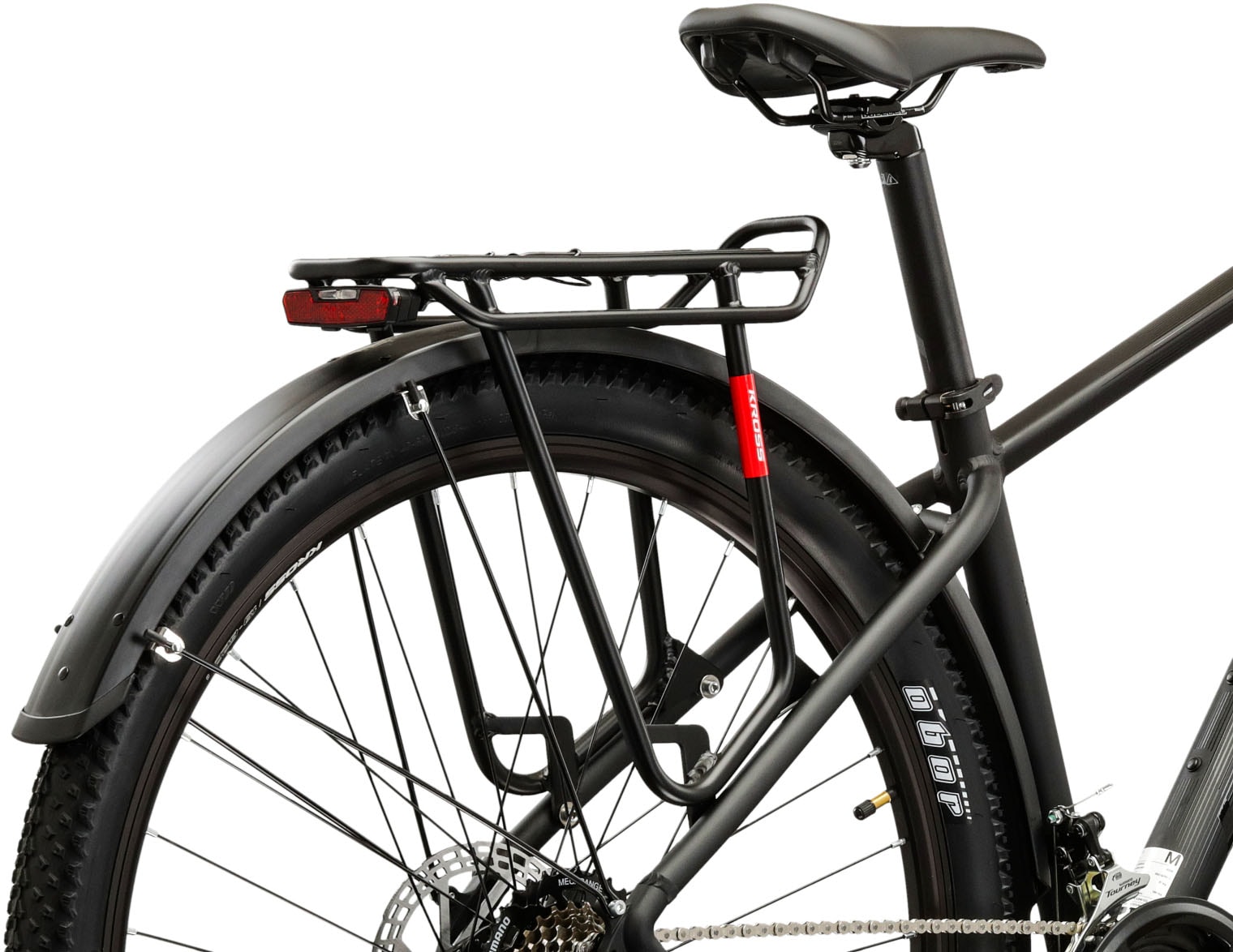 Kross Mountainbike »Hardtail 27,5" Hexagon X200 schwarz 21 Gänge mit Beleuchtung 2026« 21 Gang Shimano ALTUS M310 Schaltwerk Kettenschaltung Rahmen aus Aluminium Performance