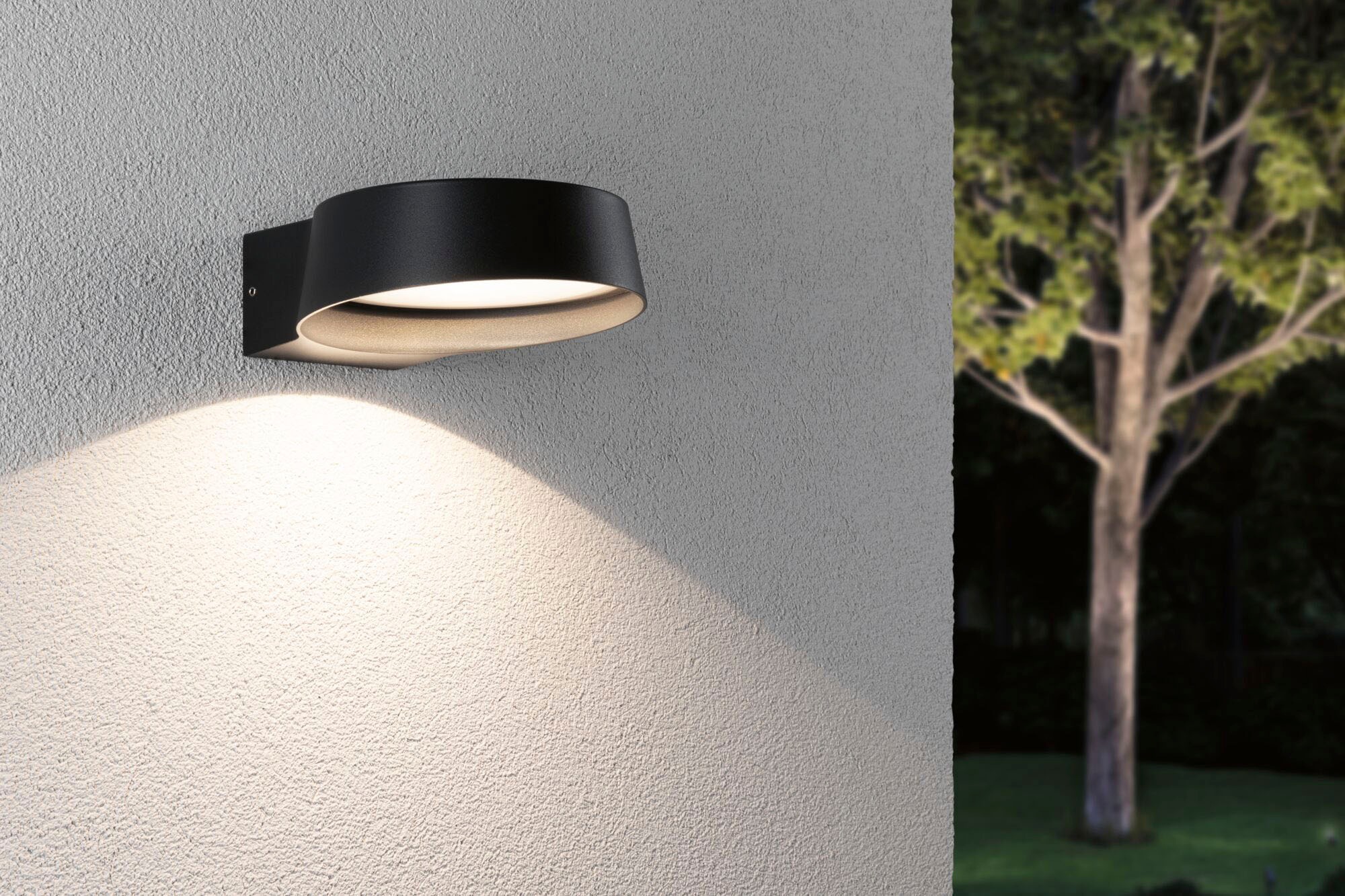 Paulmann LED Außen-Wandleuchte »Outdoor 230V Capea Grand IP44 anthrazit«, 1 flammig, Outdoor 230V Capea Grand IP44 anthrazit