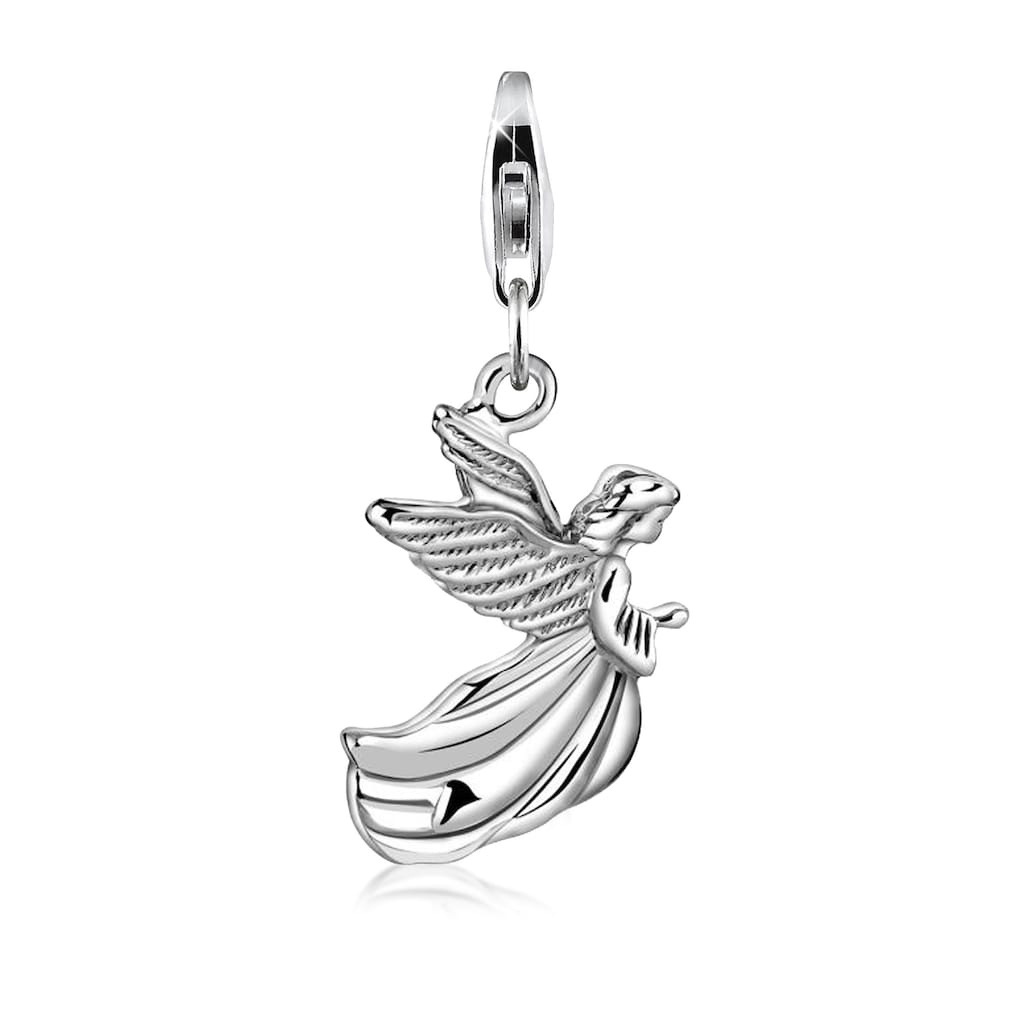 Nenalina Charm-Einhänger »Engel Anhänger Flügel Schutz Talisman 925 Silber«