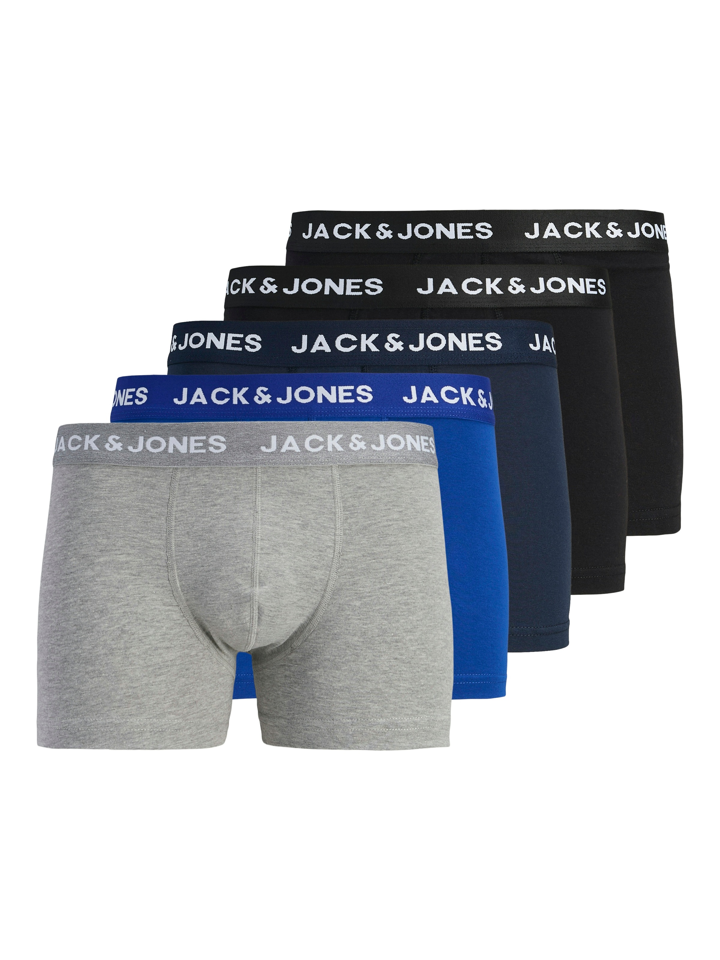 Jack & Jones Trunk »JACBASIC PLAIN TRUNKS 5 PACK« Packung, 5 Stk.