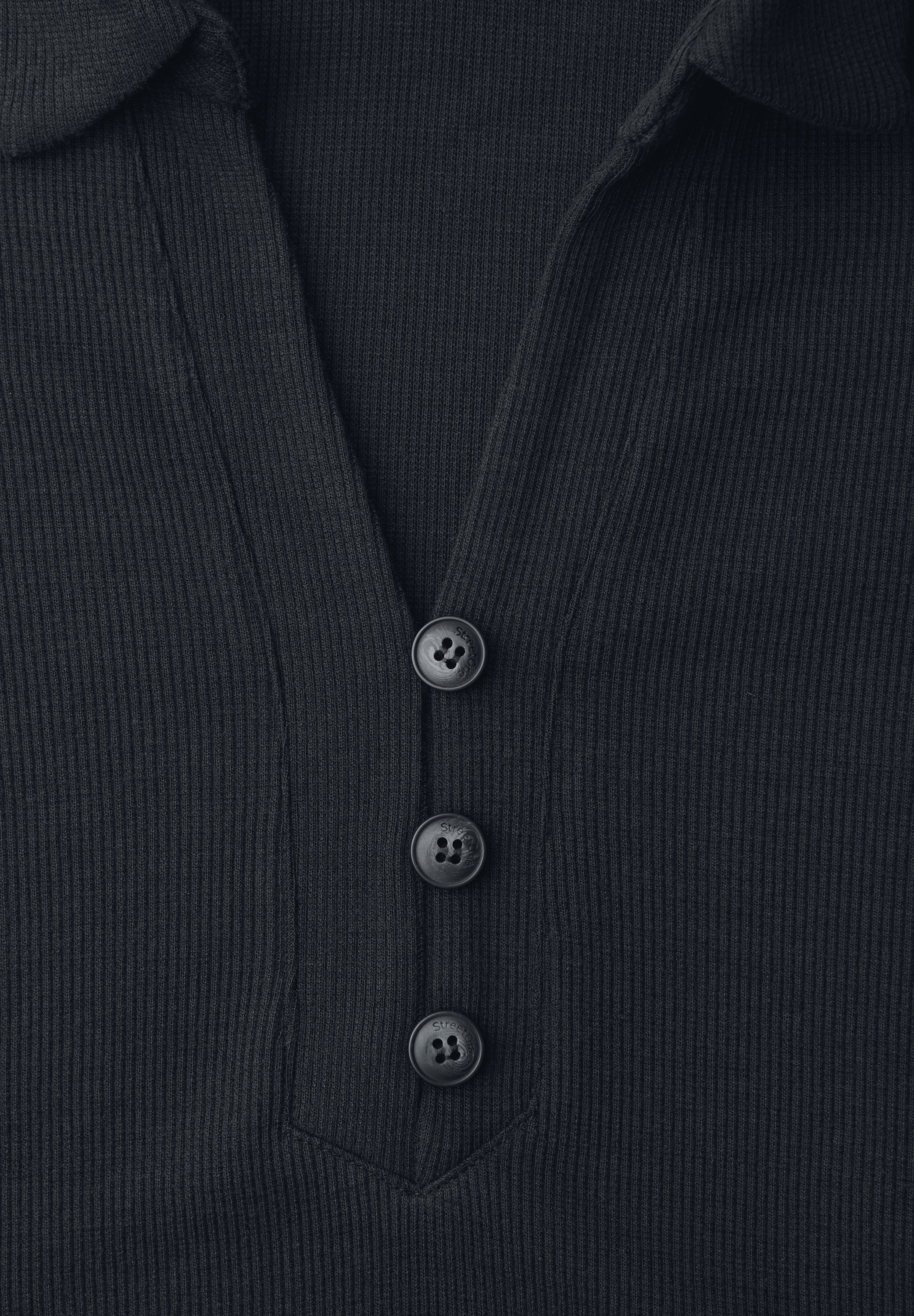 STREET ONE Jerseykleid Ohne Taschen in Unifarbe