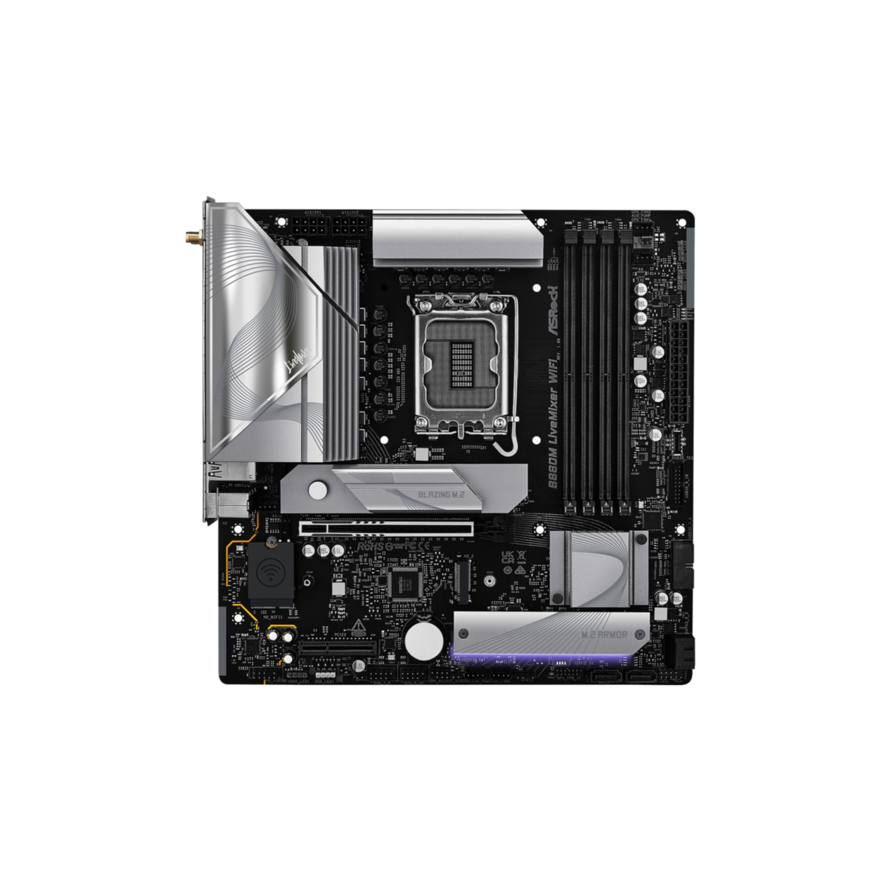 Asrock Mainboard »B860M LiveMixer WiFi«