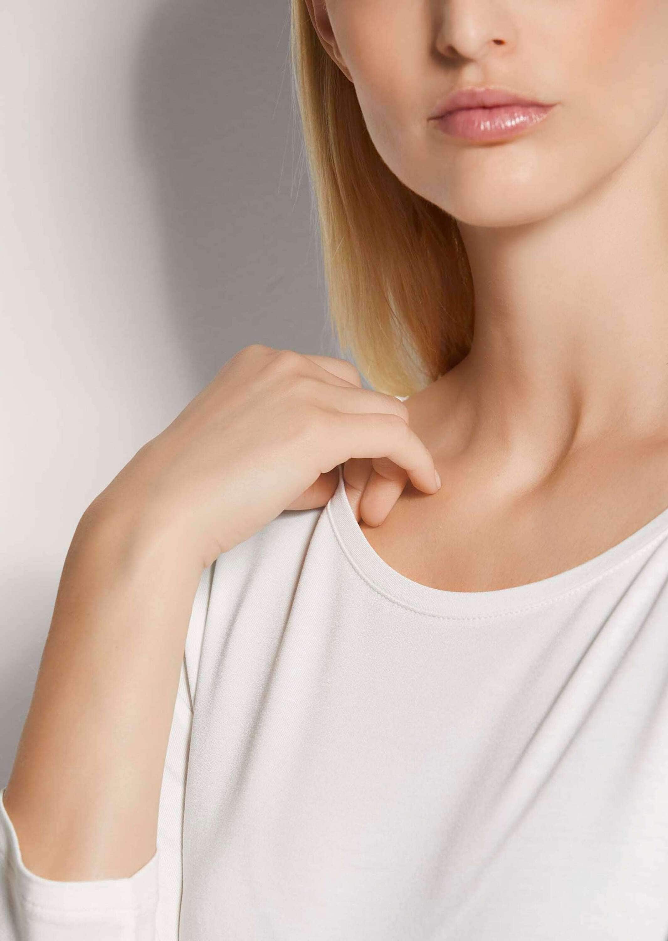 MADELEINE 3/4-Arm-Shirt »Shirt Shirt mit U-Boot-Ausschnitt«