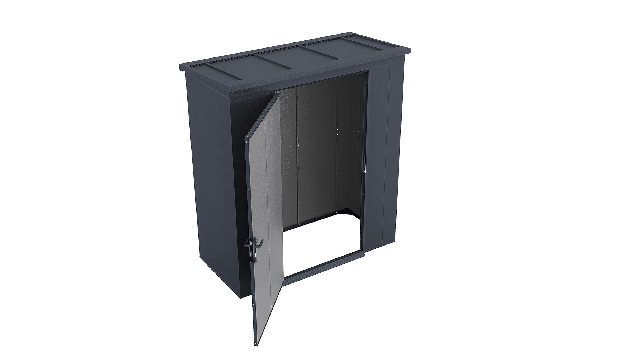 weka Gerätehaus »Gary 1« Metall pulverbeschichtet, Größe 1