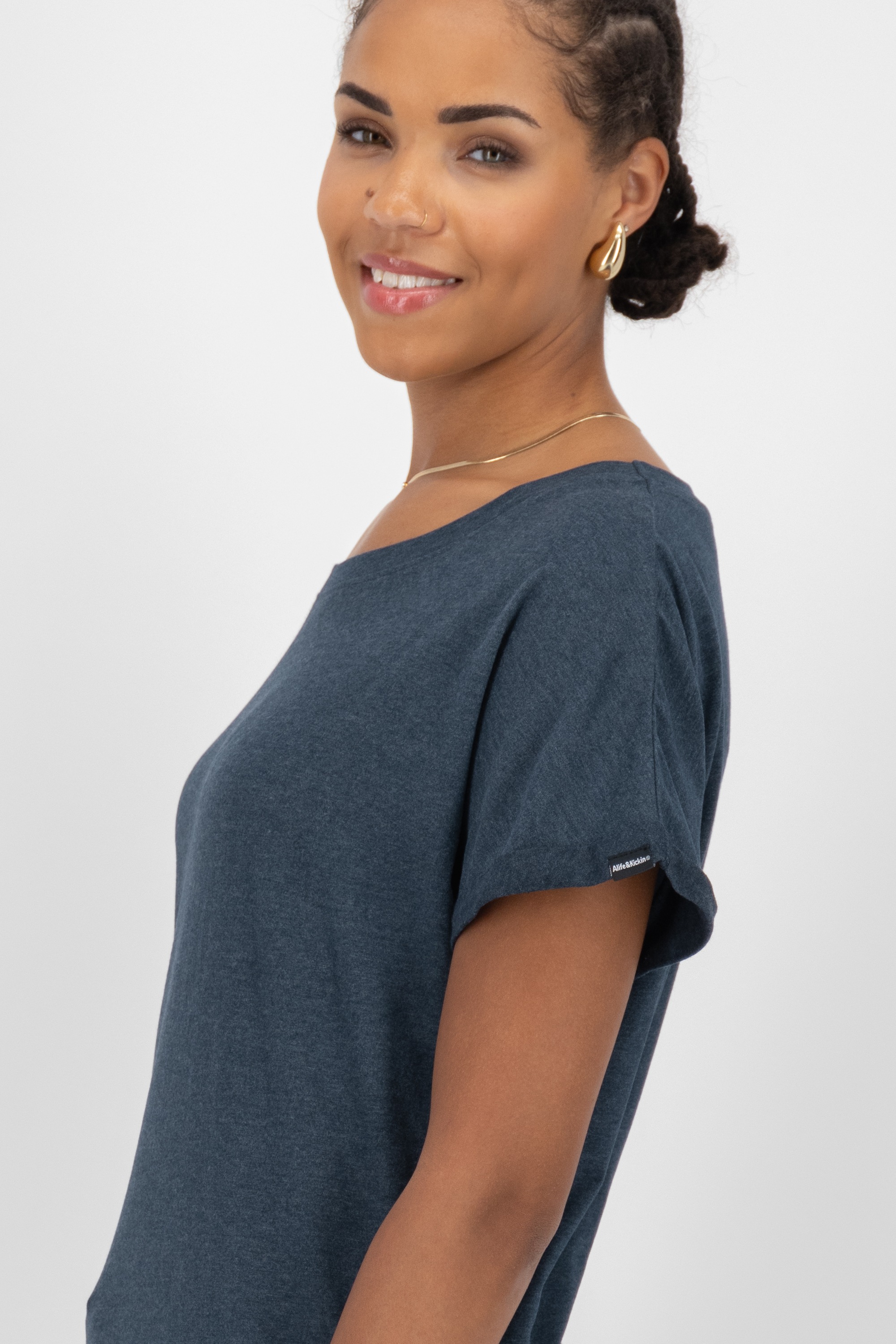 Alife & Kickin Rundhalsshirt »Damen MalaikaAK A«
