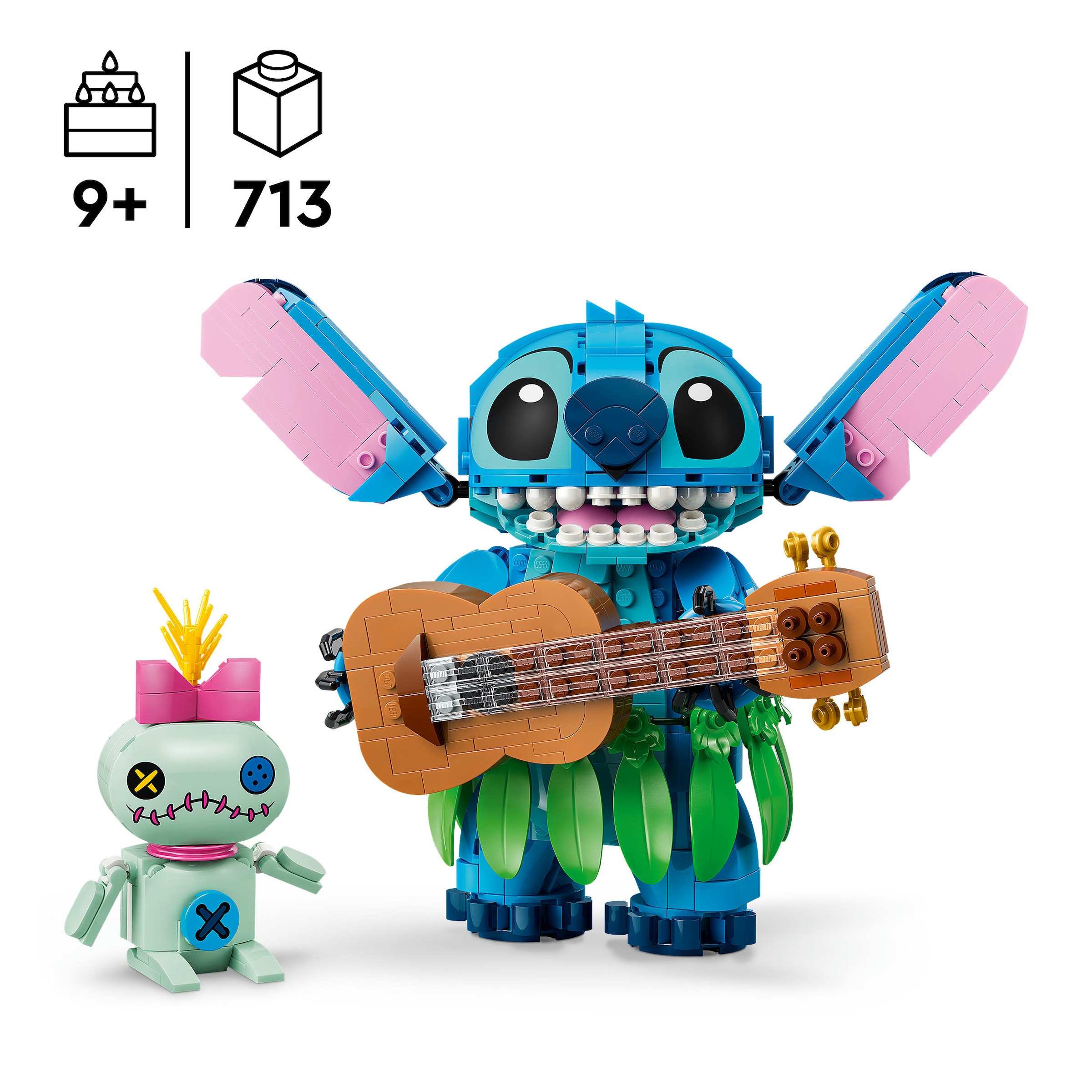 LEGO® Konstruktionsspielsteine »Stitch und Scrump (43296), LEGO Disney Classic« Made in Europe