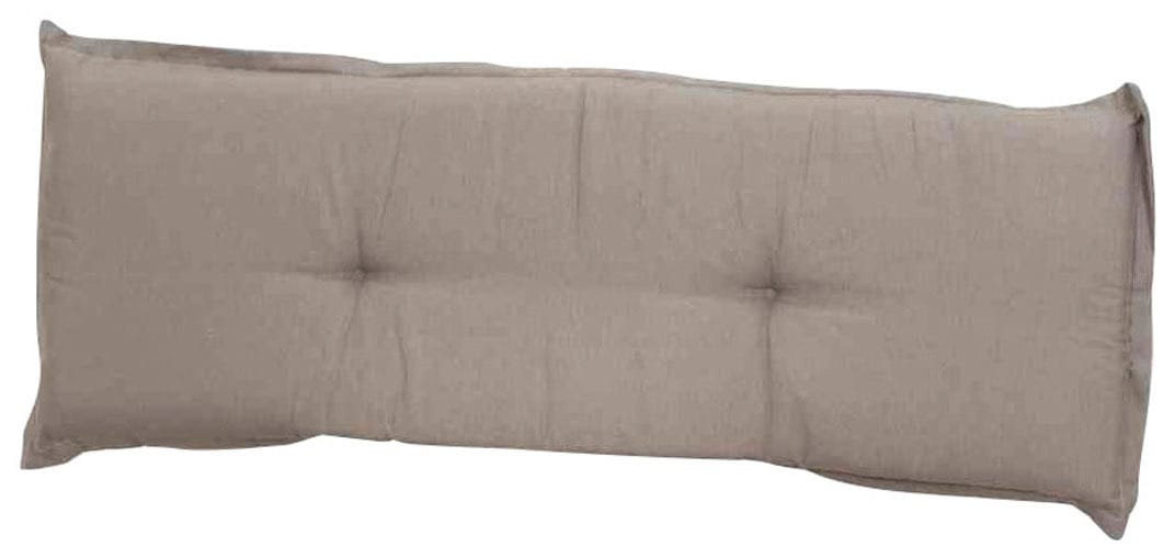 Madison Bankauflage "Panama, 140 cm", passend für 3er Bank, 140cm, taupe