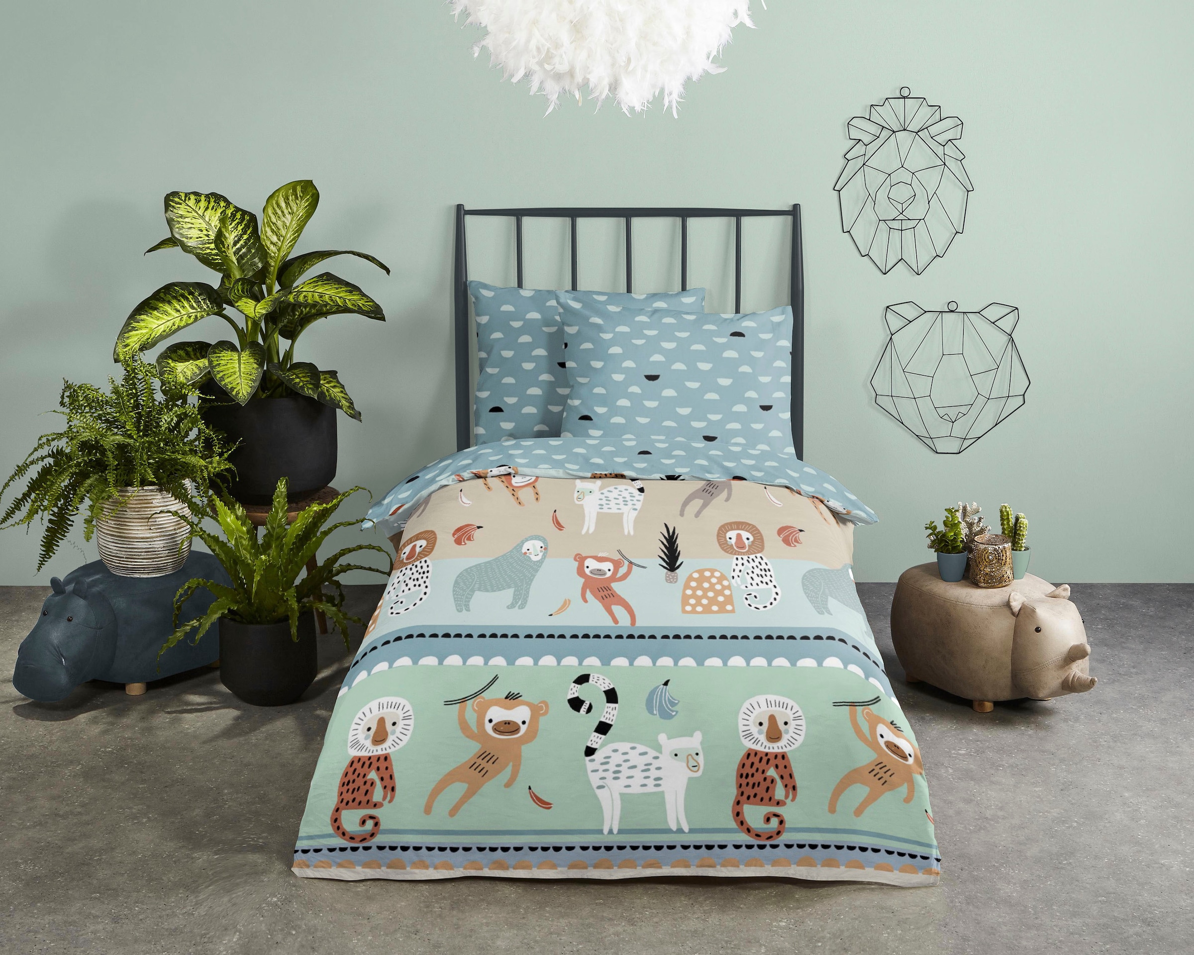 good morning Kinderbettwäsche "Play" 2 Stk. tlg. 100% Baumwolle, 135x200, R günstig online kaufen