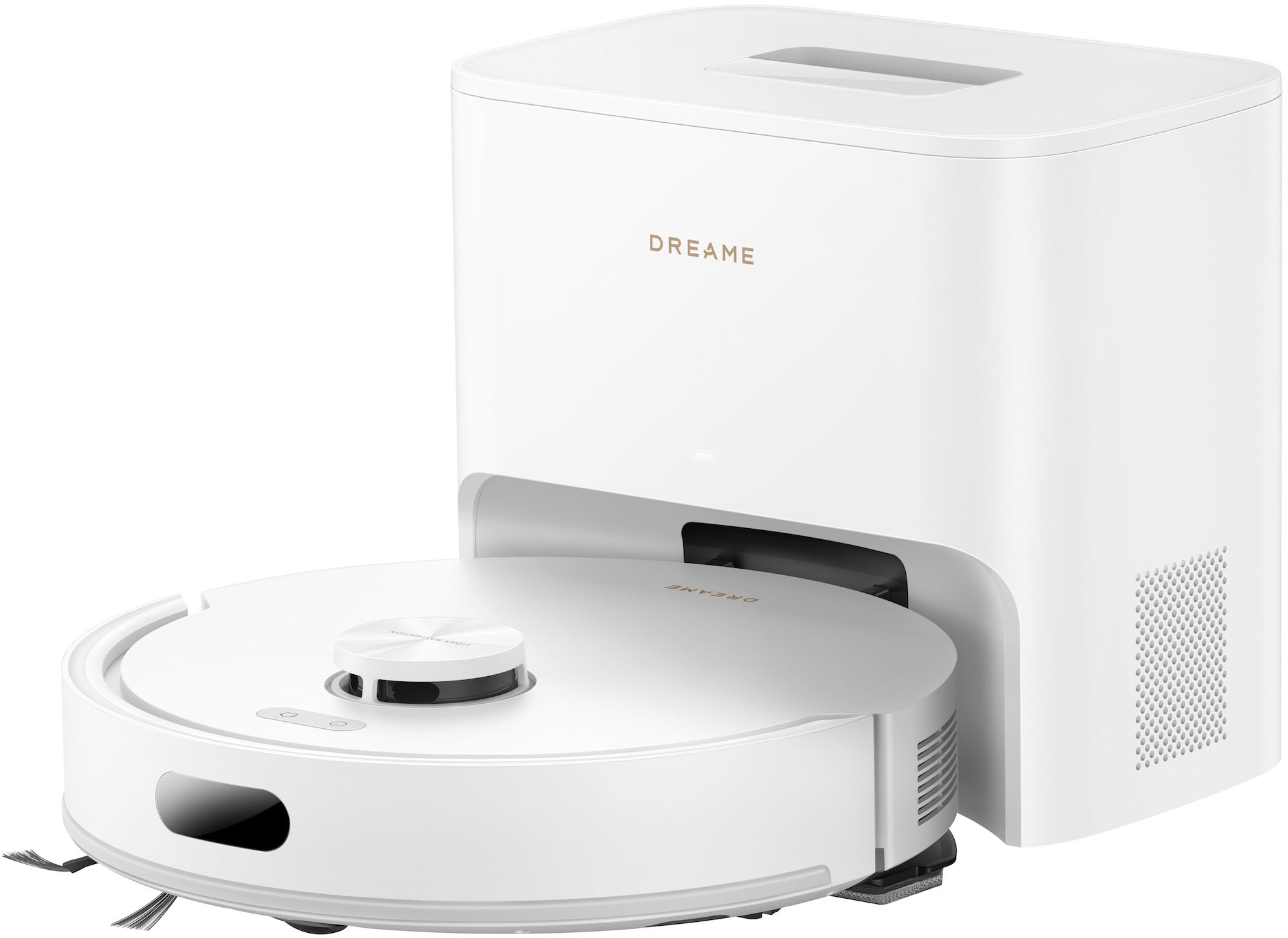 Dreame Saugroboter "D20 Air Plus" 20.000 Pa, Absaugstation, Anit-Haarverhedderung, Wischfunktion