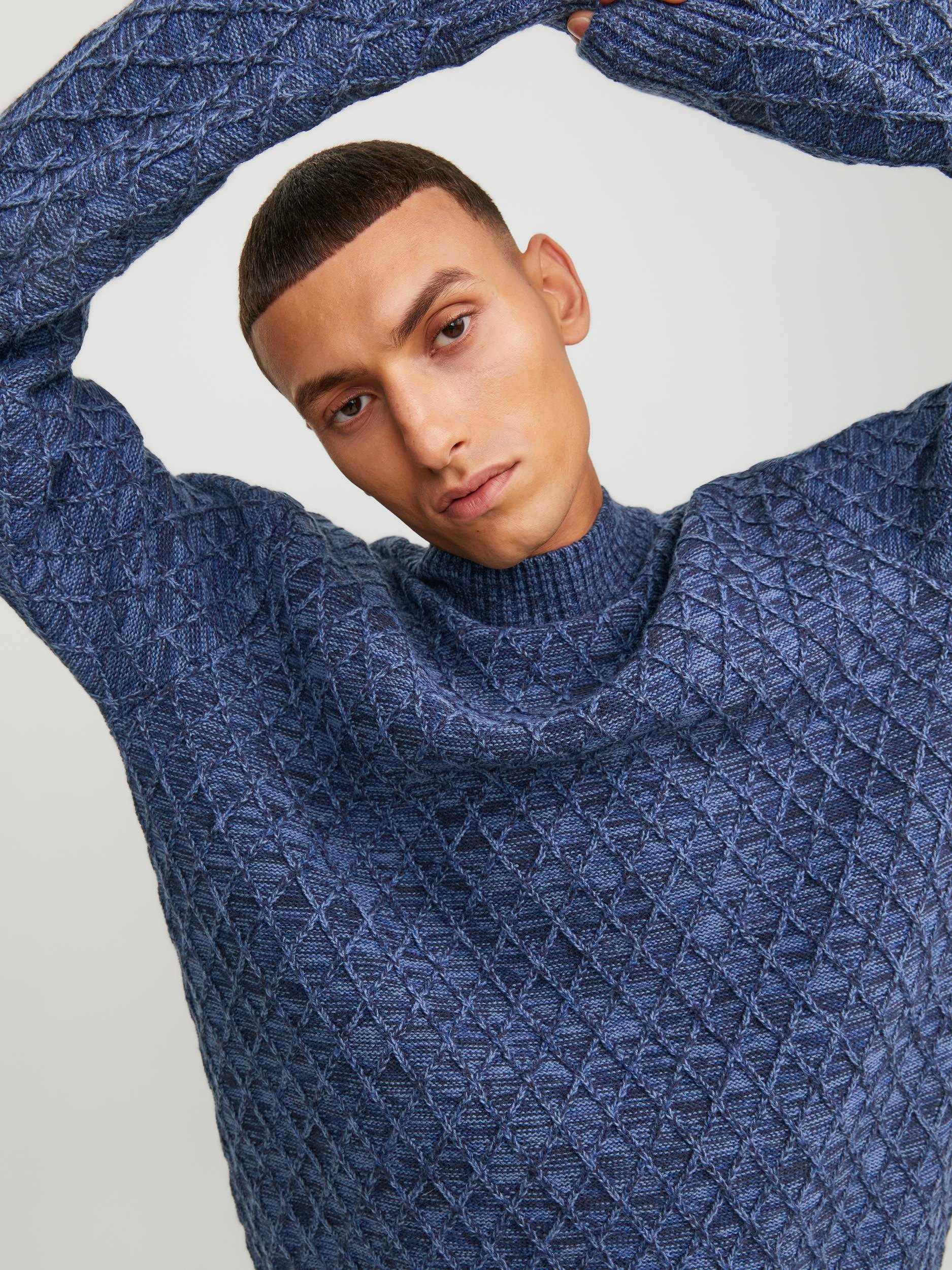 Jack & Jones Stehkragenpullover »JPRCCZIGGI KNIT MOCK NECK LN«