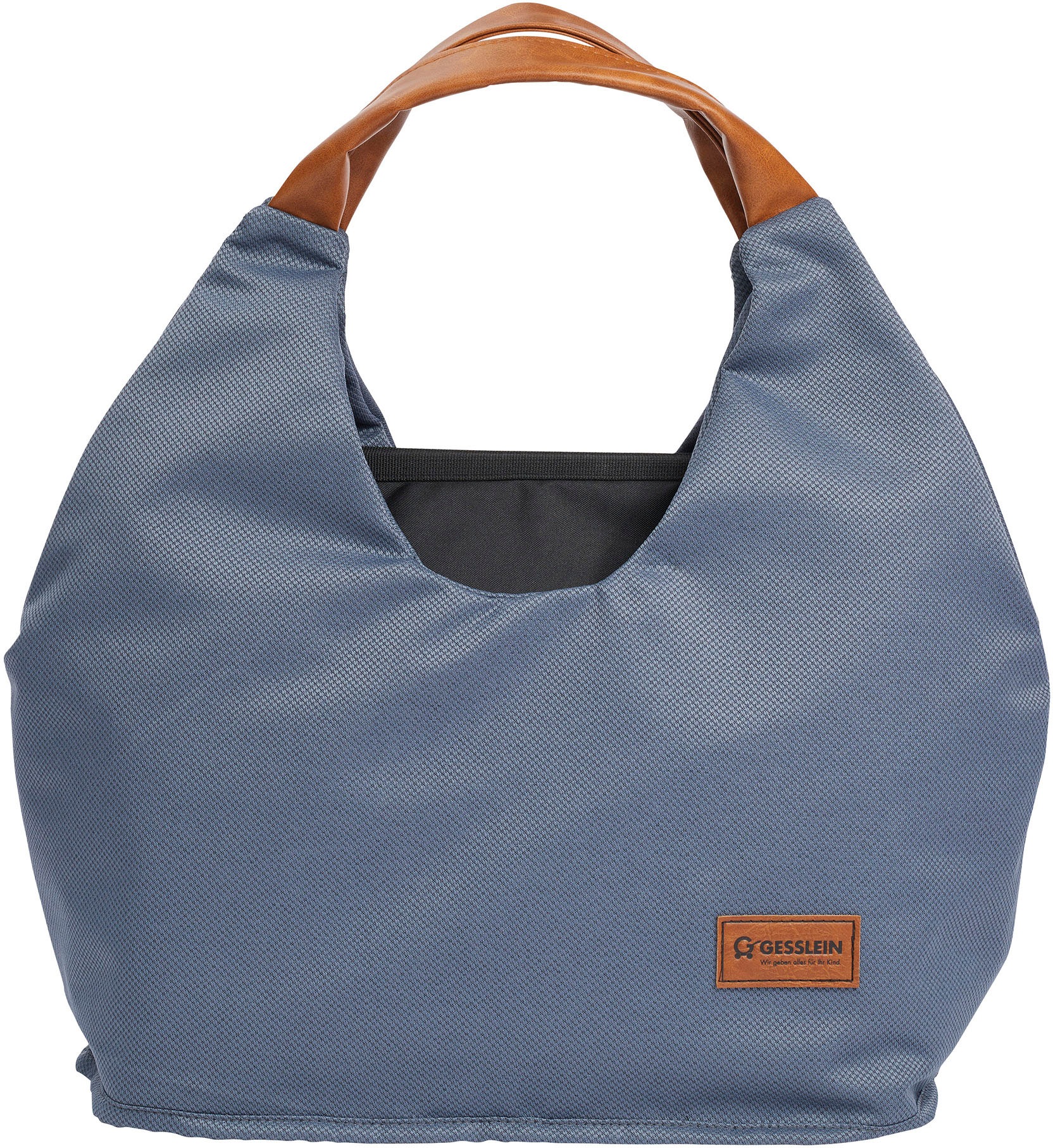 Wickeltasche »N°5, mittelblau«, mit Wickelauflage und Flaschenhalter, Made in Germany