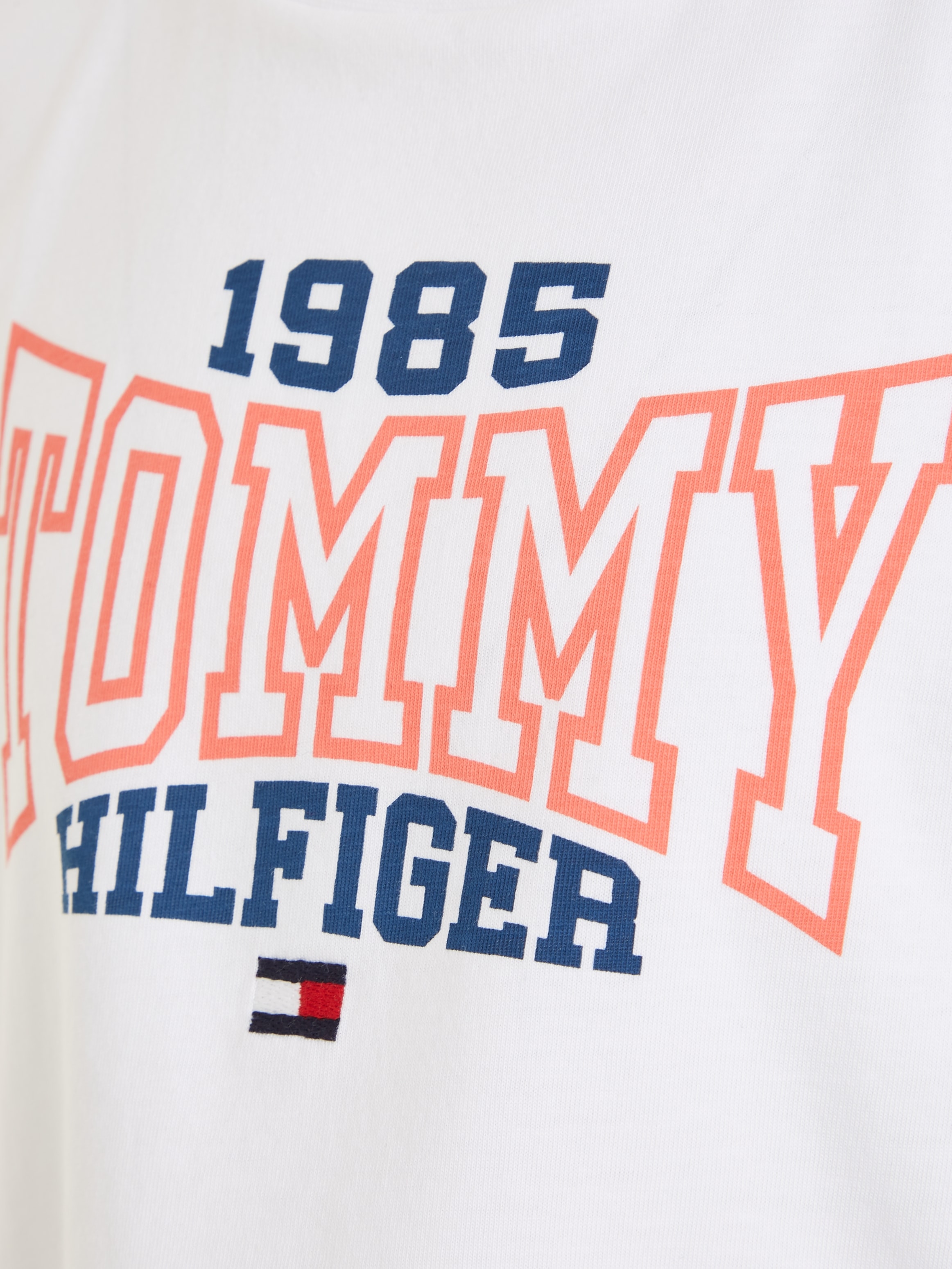 Tommy Hilfiger T-Shirt »TOMMY 1985 VARSITY TEE S/S«, mit Tommy Hilfiger  1985 Varsity Print bestellen | BAUR