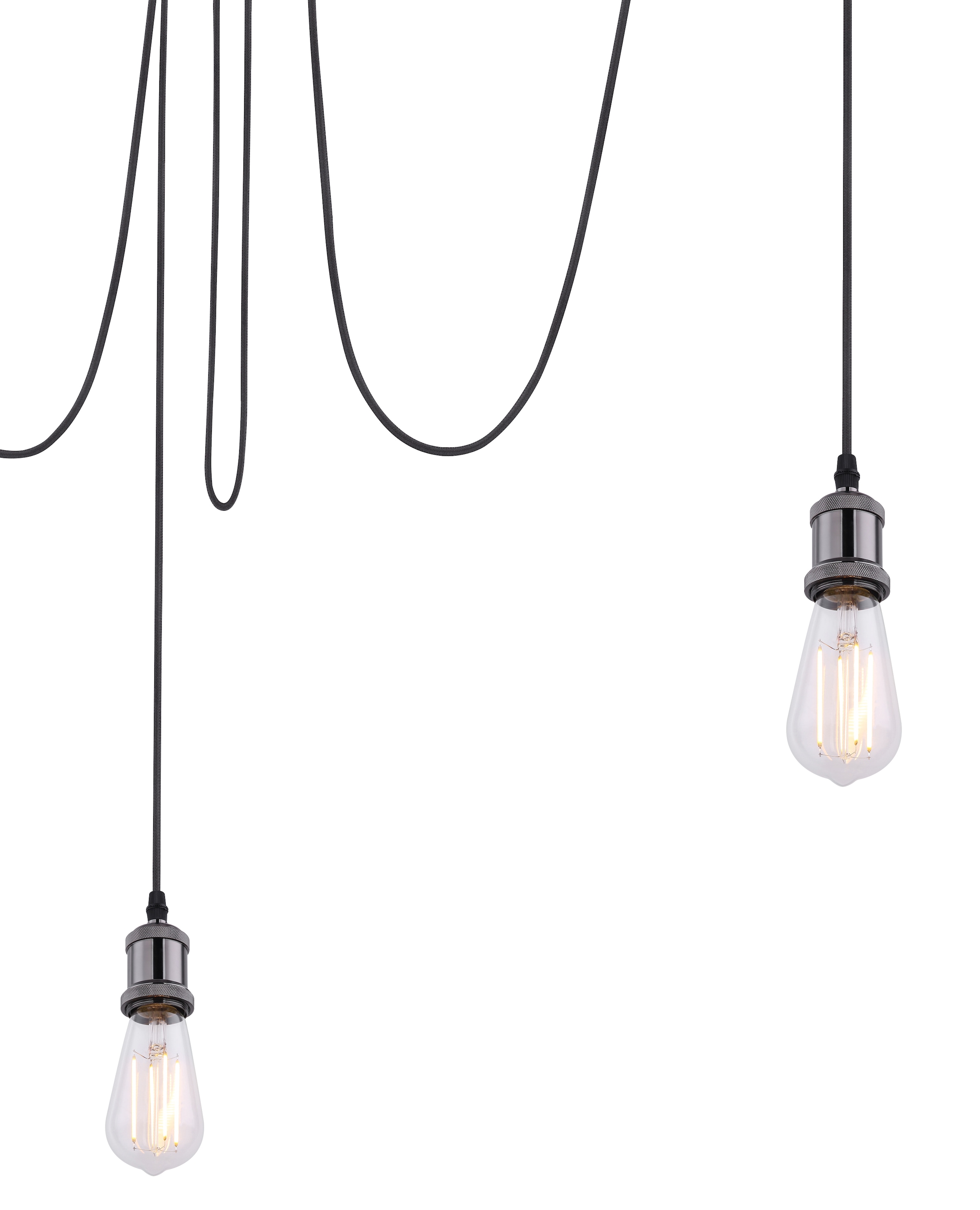 GLOBO LIGHTING Hängeleuchte »OLIVER«, Leuchtmittel E27 | ohne Leuchtmittel, Hängelampe/Pendelleuchte/Esszimmer/Wohnzimmer/Esstisch
