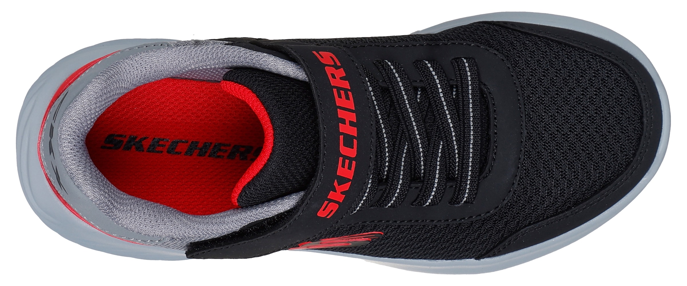 Skechers Sneaker »Bounder - Trekzic«, Freizeitschuh, Halbschuh, Klettschuh, Schnürschuh, Leichtgewicht
