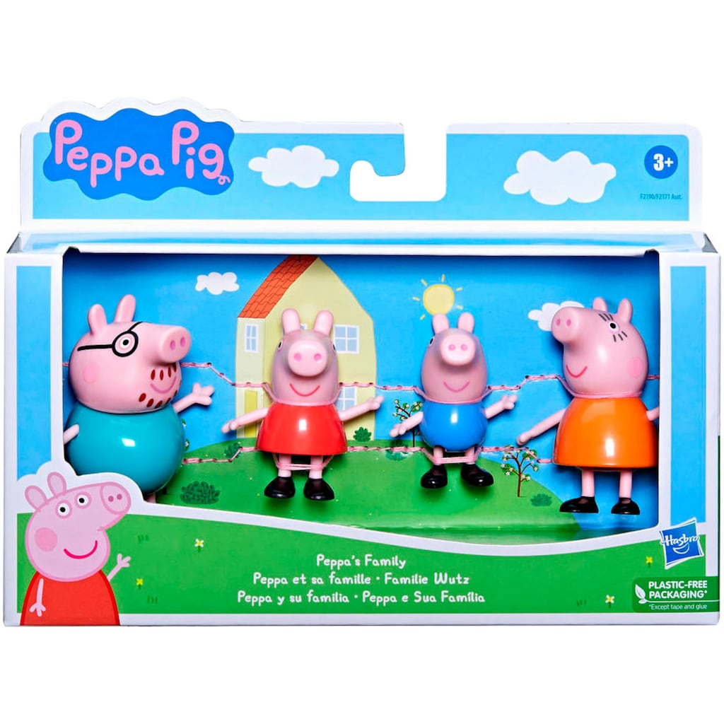 Hasbro Spielfigur »Peppa Pig, Familie Wutz«