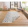 my home Teppich »Ronda«, rechteckig, 5 mm Höhe, Sisal-Optik, Flachgewebe, Wendeteppich, In- und Outdoor geeignet, Wohnzimmer, Terrasse, Balkon