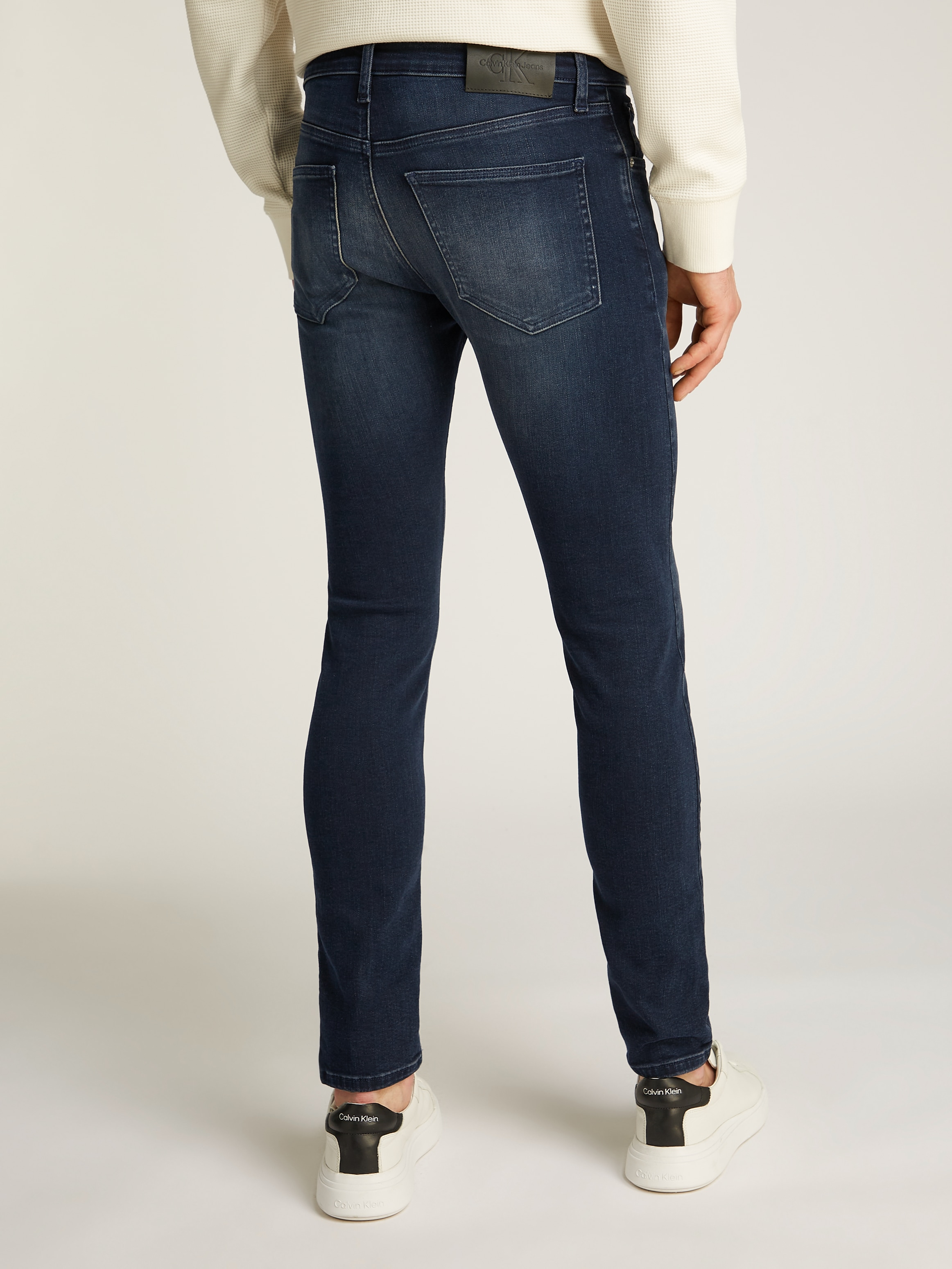 Calvin Klein Jeans Skinny-fit-Jeans »SKINNY«, Coinpocket, Logostickerei