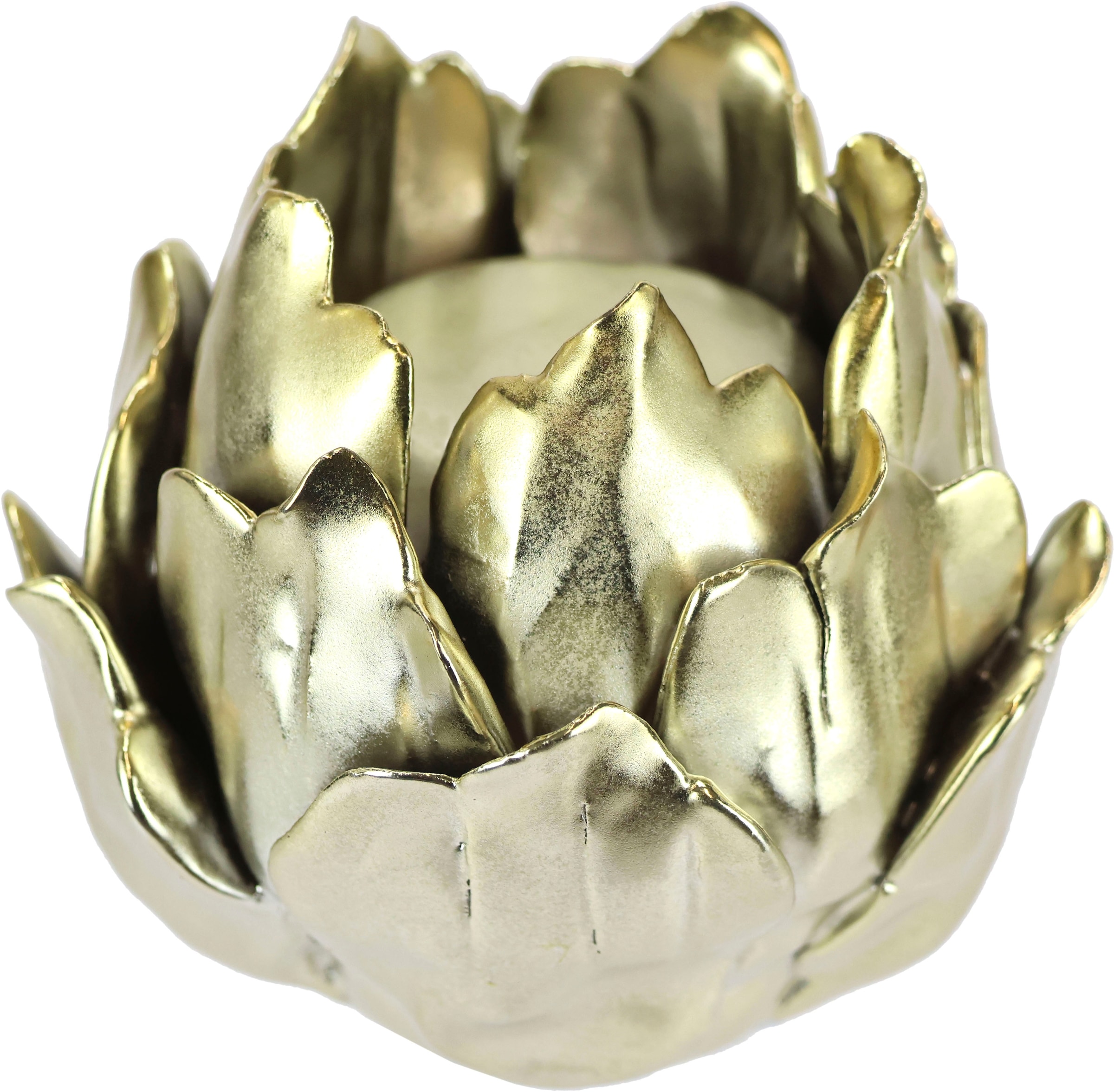 I.GE.A. Kerzenhalter "Artischocke, Teelichthalter aus Keramik, Höhe ca. 9 c günstig online kaufen