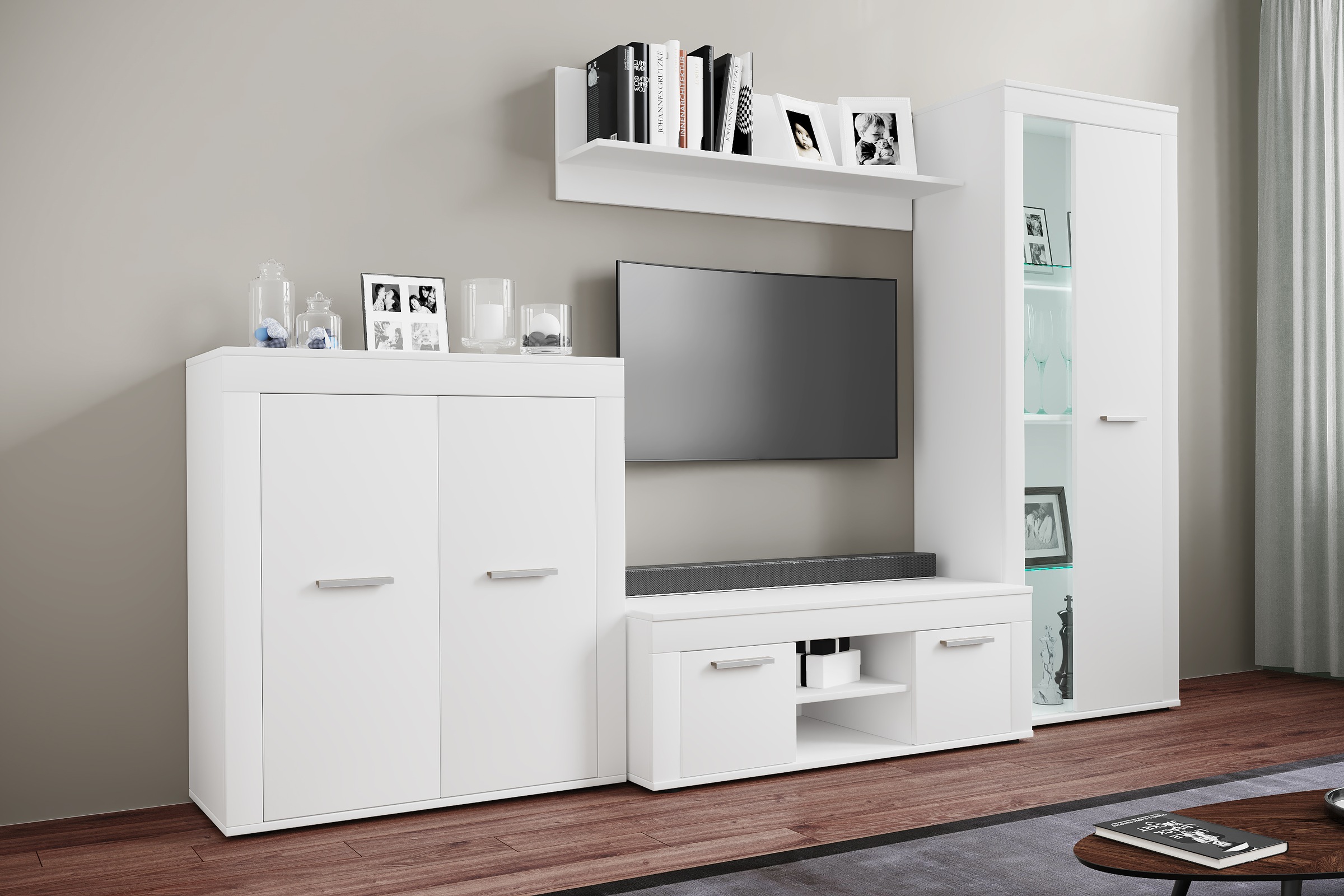 VCM Wohnzimmertisch »Holz TV Lowboard Möbel Fernsehschrank Usilo L«