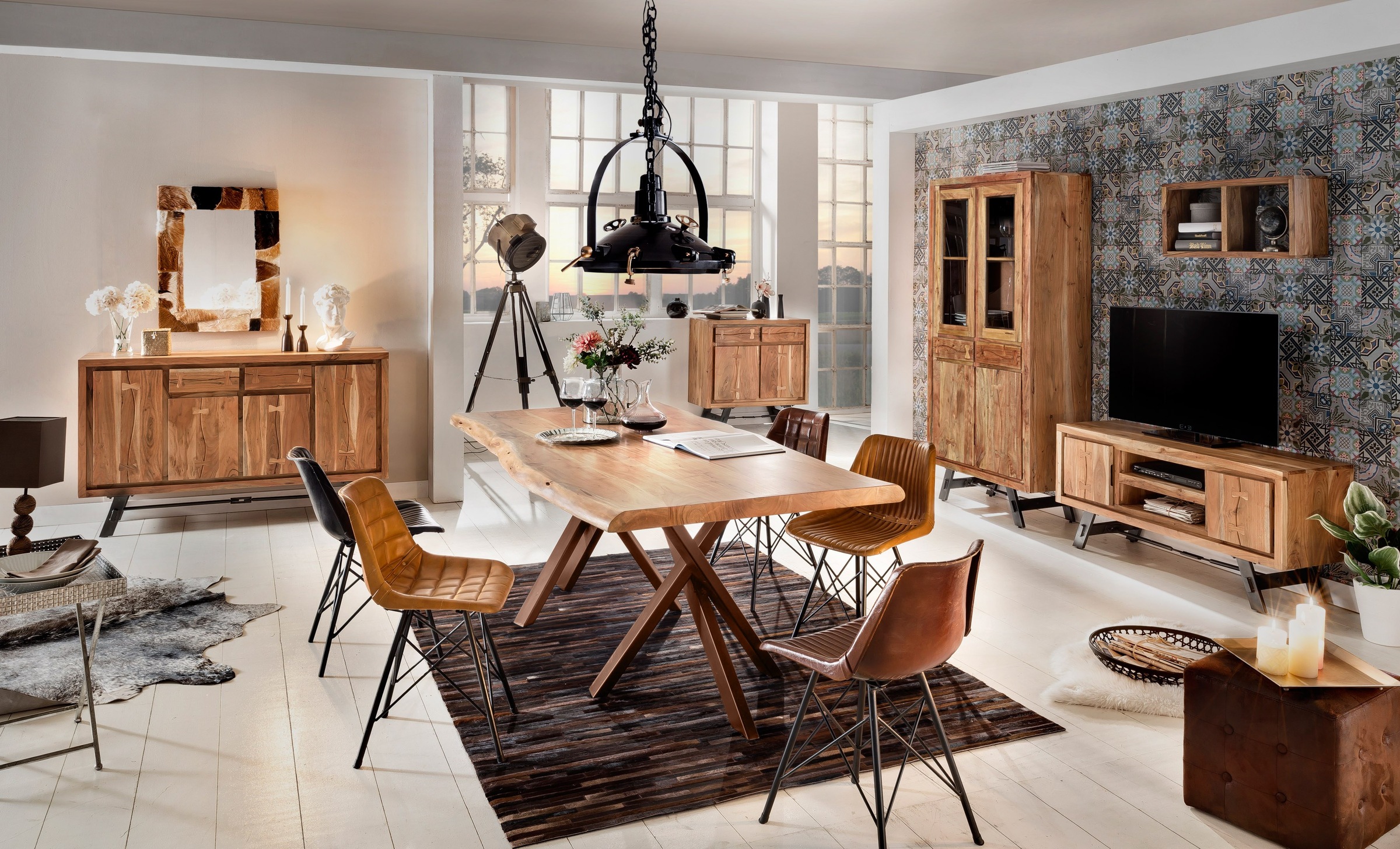 SIT Tischbein, (1 St.), extravagante Formen