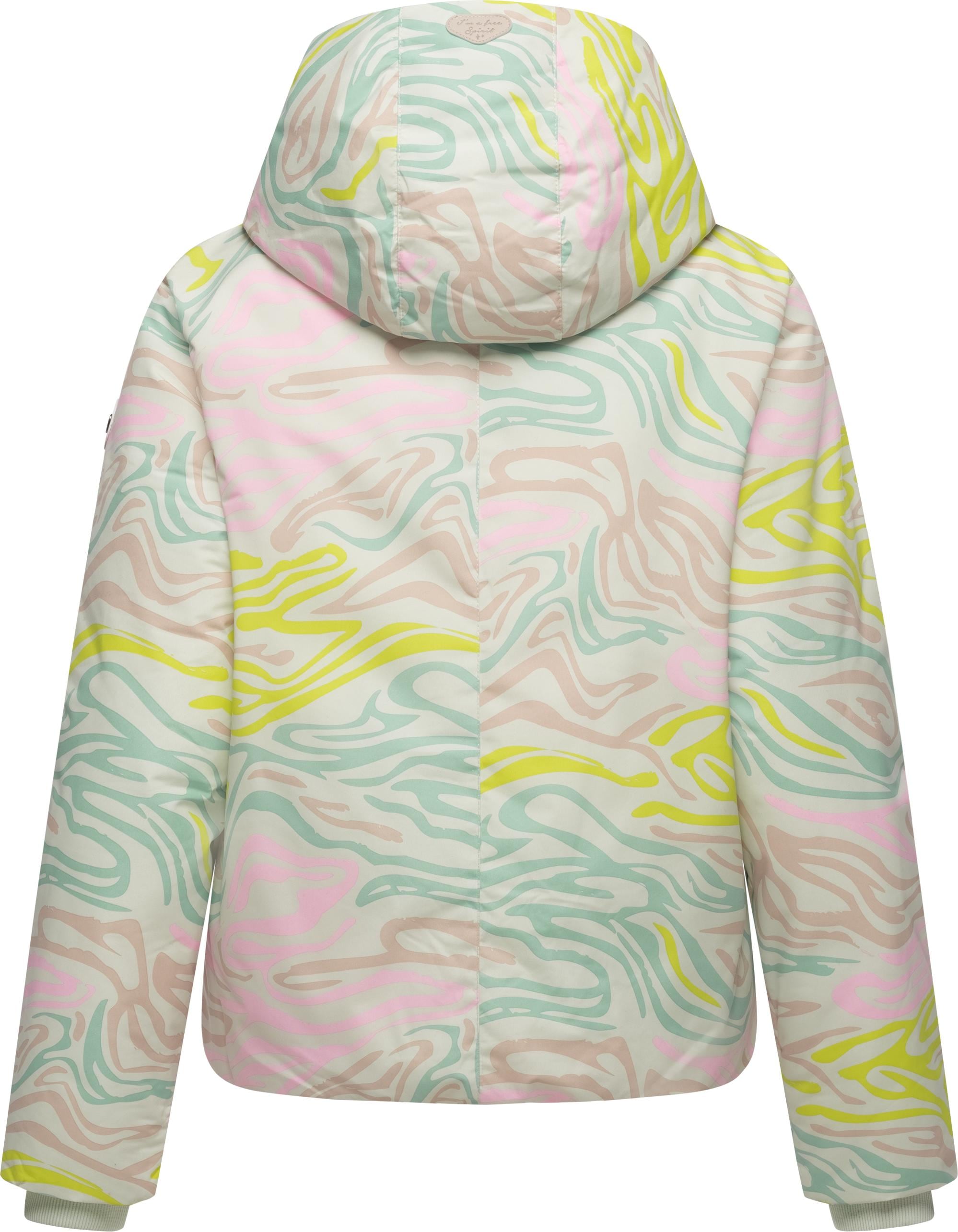 Ragwear Winterjacke »Amarrena«, mit Kapuze, Wasserdichte Damen Steppjacke mit modischem Farbverlauf