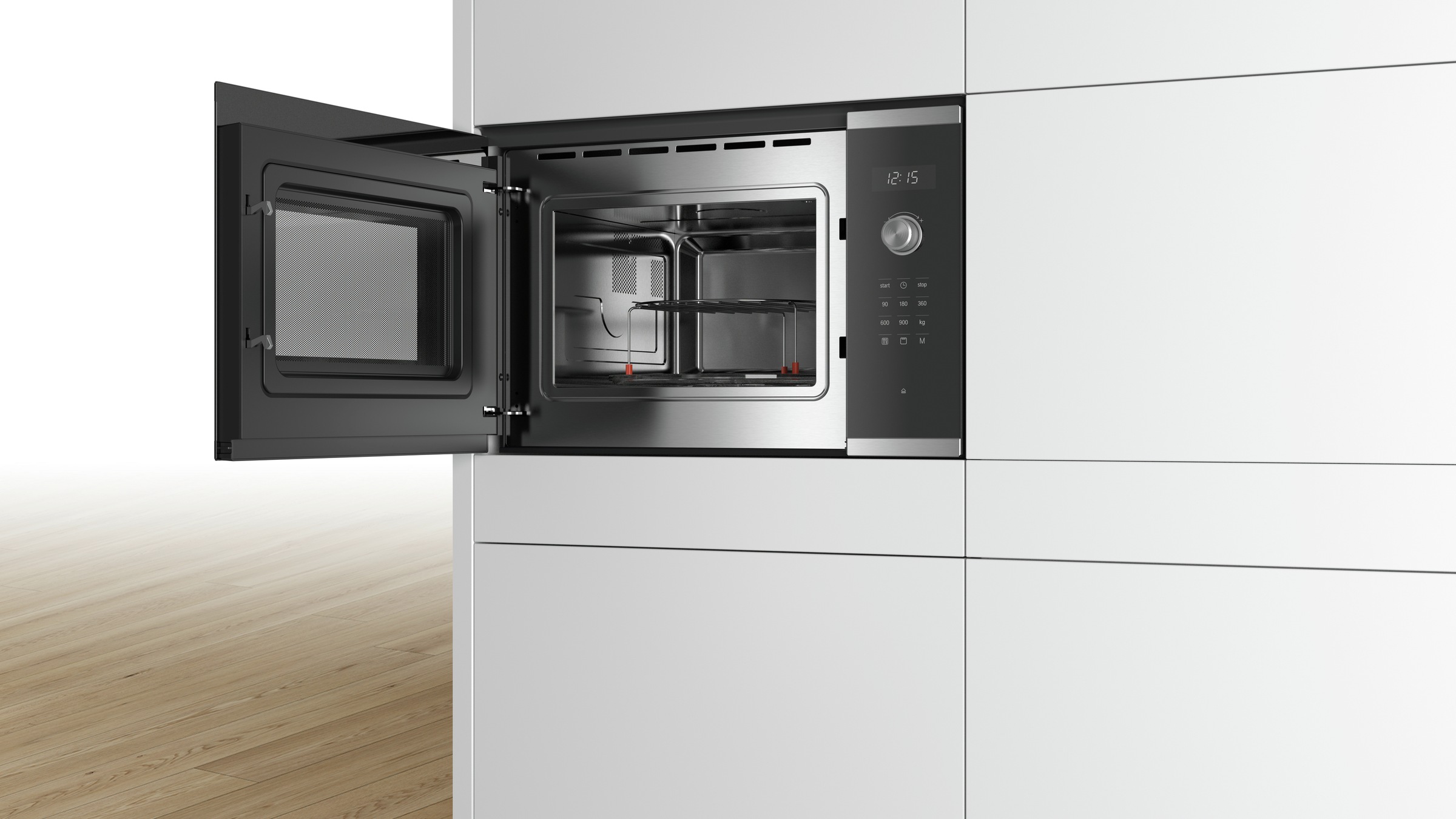 BOSCH Einbau-Mikrowelle »BEL554MS0«, Mikrowelle-Grill-Grill, 1450 W