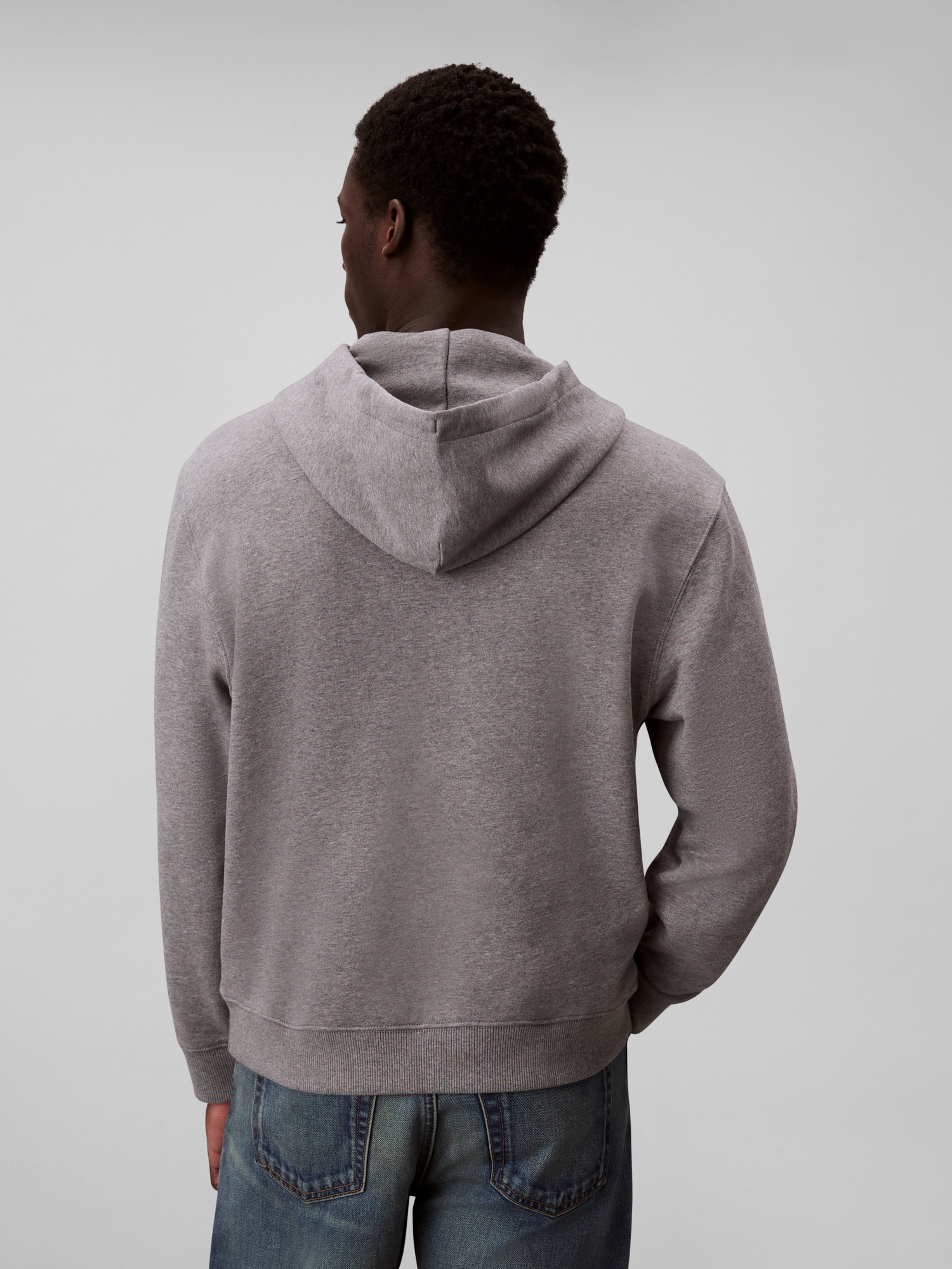 Calvin Klein Jeans Sweatshirt »LS EU 350TERRY MICRO MONOLOGO HO«, Kapuze, regular fit