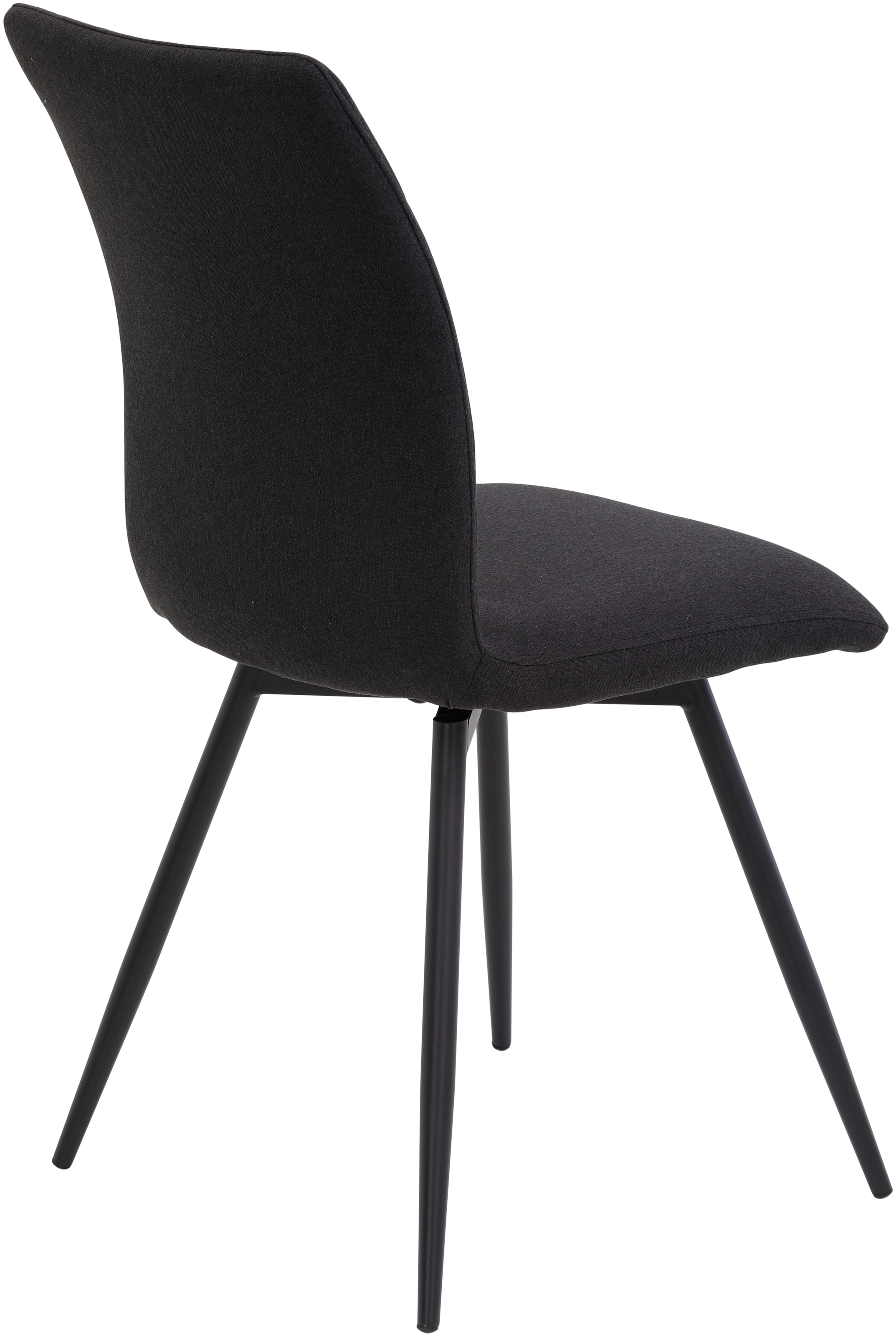 HELA Drehstuhl »Vierfußstuhl RIO«, (Set), 4 St., Webstoff, Esszimmerstuhl, 360° drehbar, gepolstert, Webstoff, 120kg belastbar
